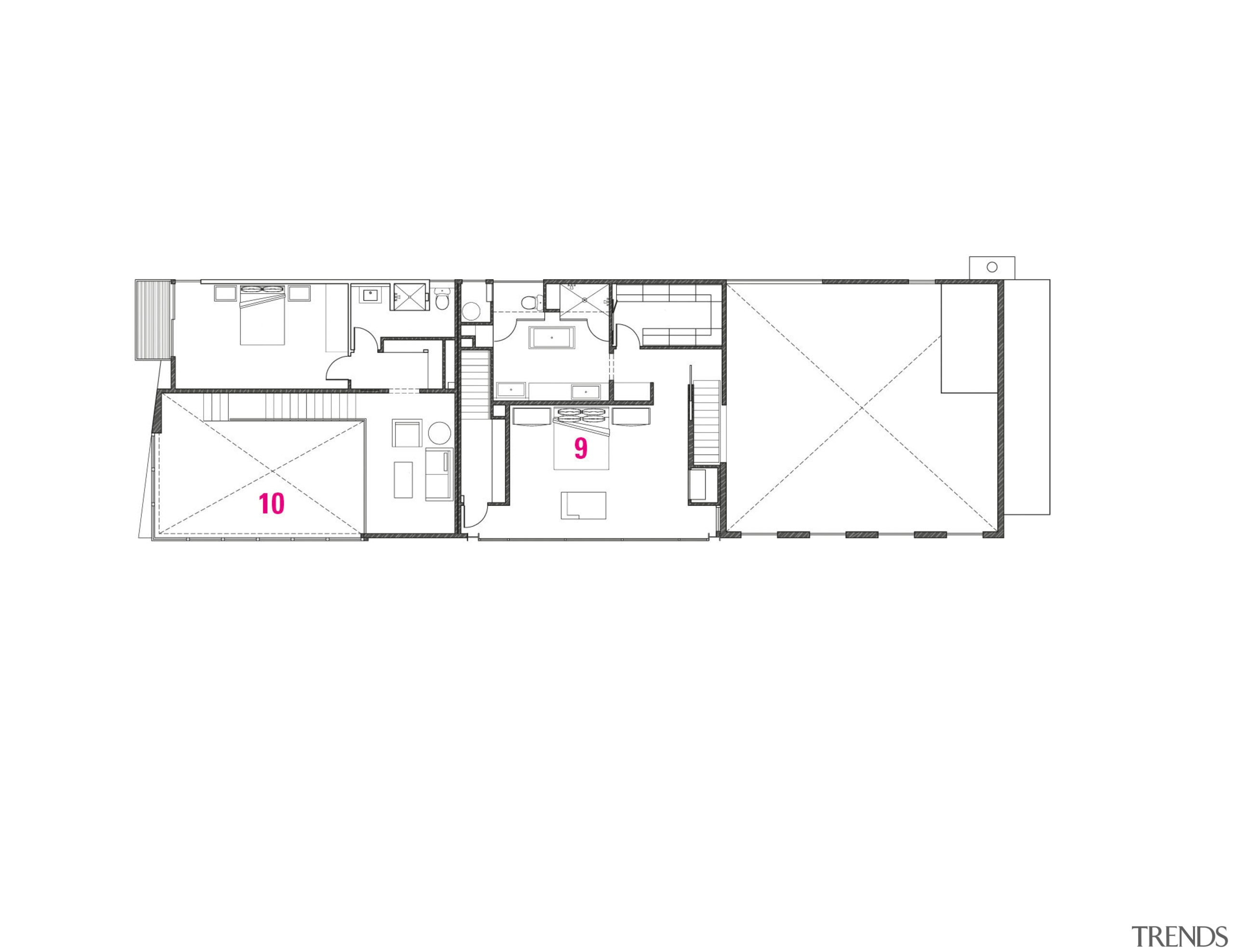 Floor plan of house. - Floor plan of angle, area, design, diagram, floor plan, font, line, plan, product, product design, square, text, white