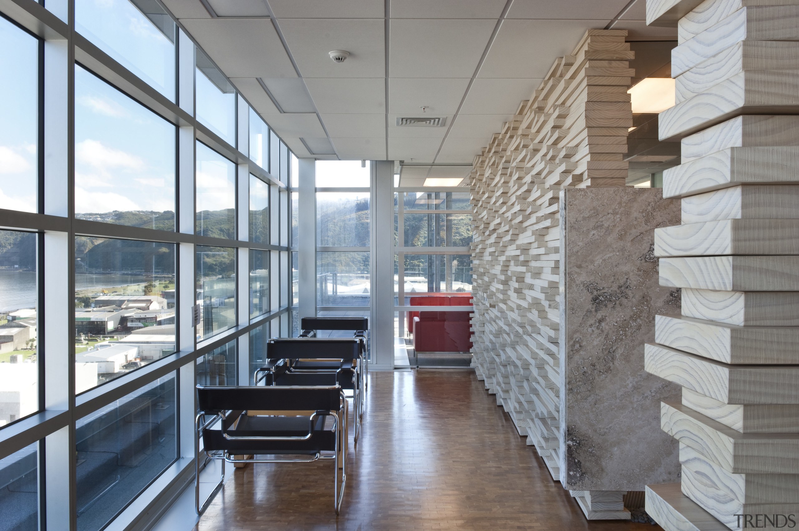 Interior view of Scientific Software and Systems offices architecture, daylighting, house, interior design, real estate, gray, white