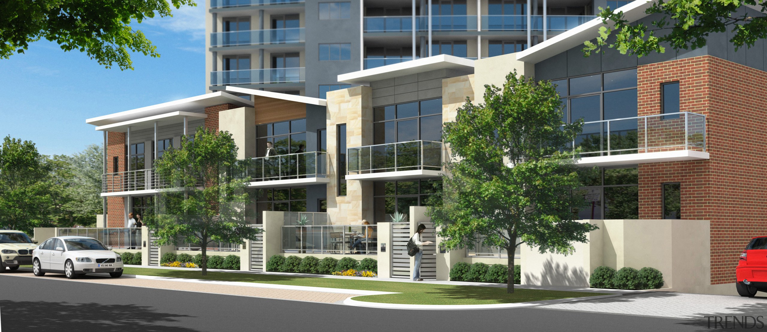 The Edge Apartments Will Introduce A Strong Vibrant Architectural Form And Aesthetic To Victoria Park In Perth The Two Story Apartments Have Private The Edge Apartments Will Introduce A Strong Vibrant Architectural Form And Aesthetic To Victoria Park In Perth The Two Story Apartments Have Private