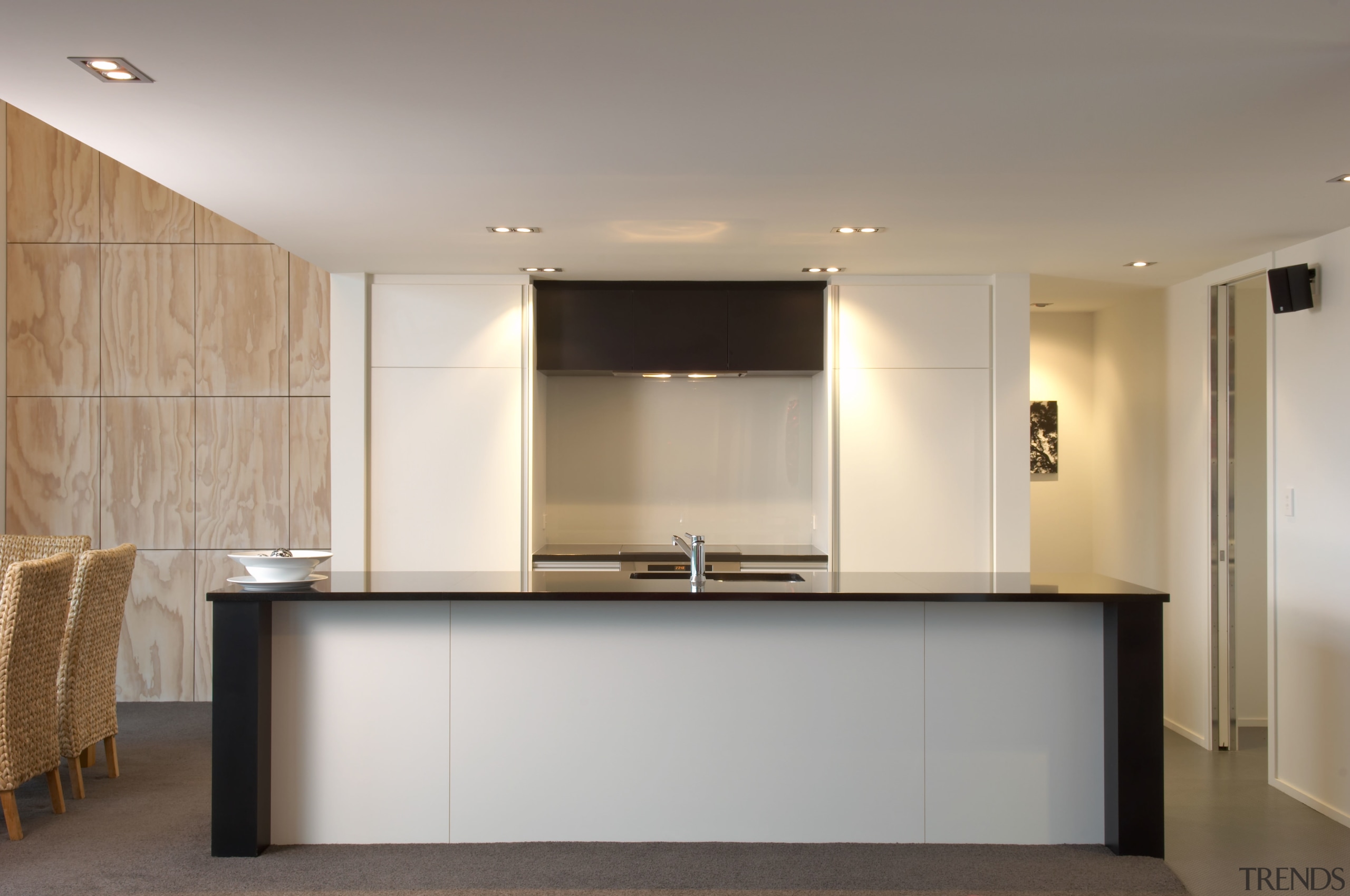 Contemporary kitchen designed by NKBA designer Jan Willis architecture, ceiling, furniture, interior design, real estate, room, gray