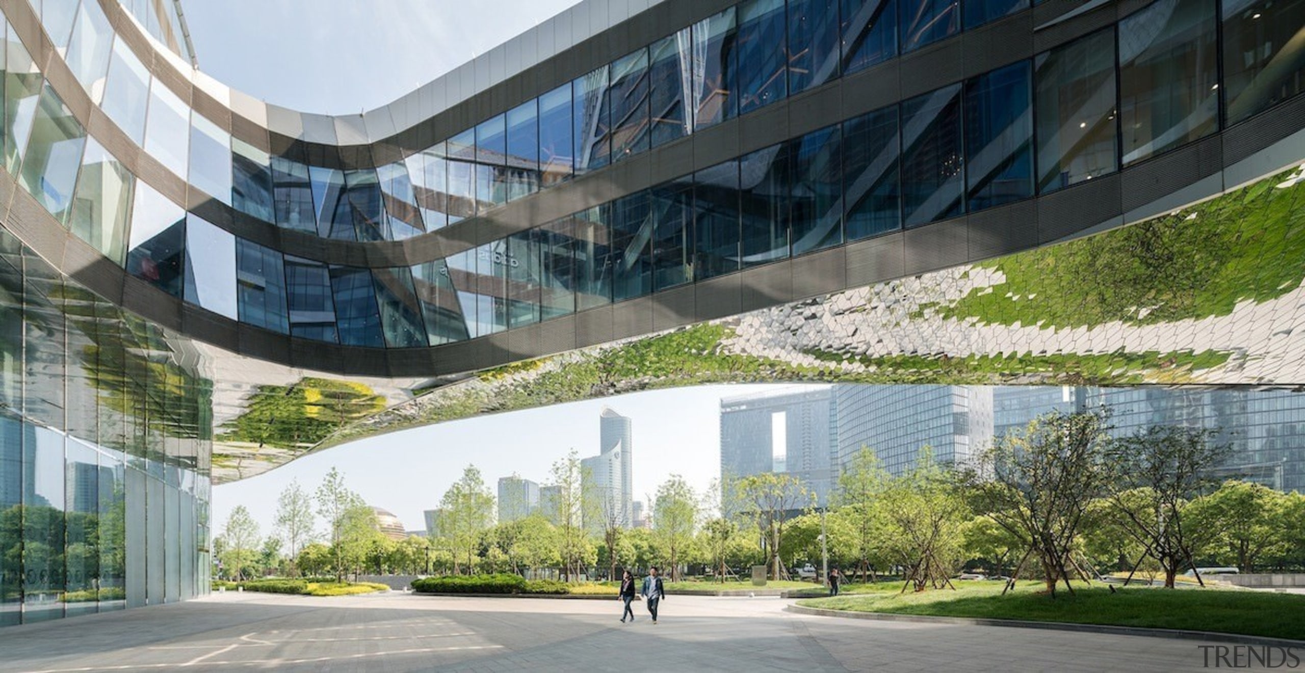 Raffles City Hangzhou – UNStudio - Raffles City architecture, building, commercial building, condominium, corporate headquarters, facade, headquarters, metropolitan area, mixed use, neighbourhood, real estate, residential area, urban design, gray