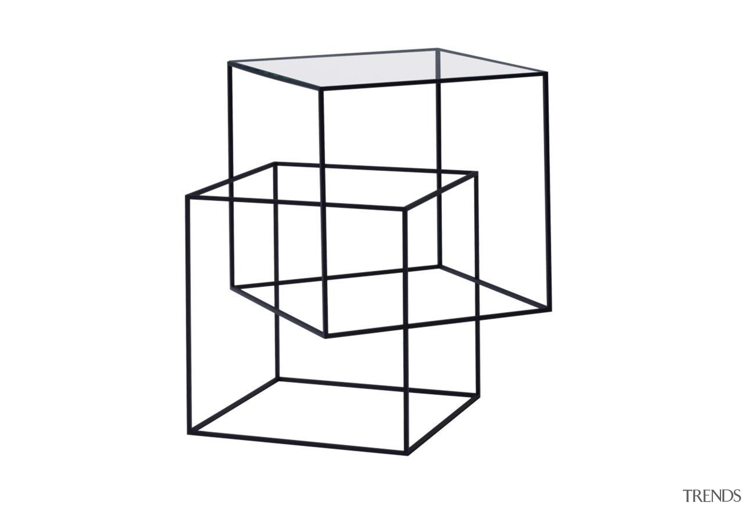 Thin black table Nendo for Cappellini.A delicate yet angle, area, furniture, line, product, product design, rectangle, shelving, square, table, white