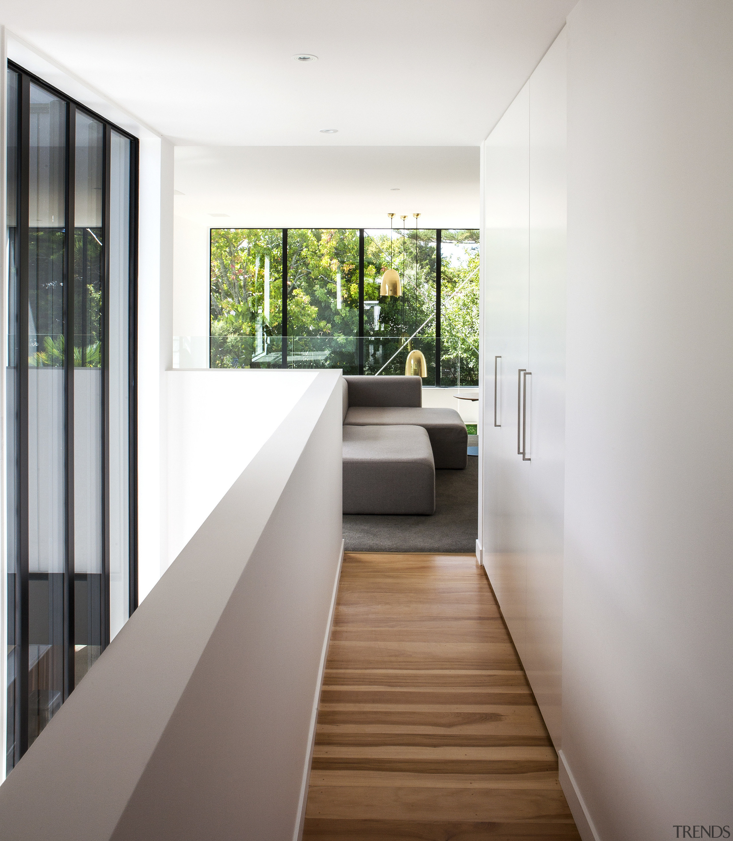 Modernist design by Box Living architects - Modernist architecture, floor, house, interior design, real estate, white