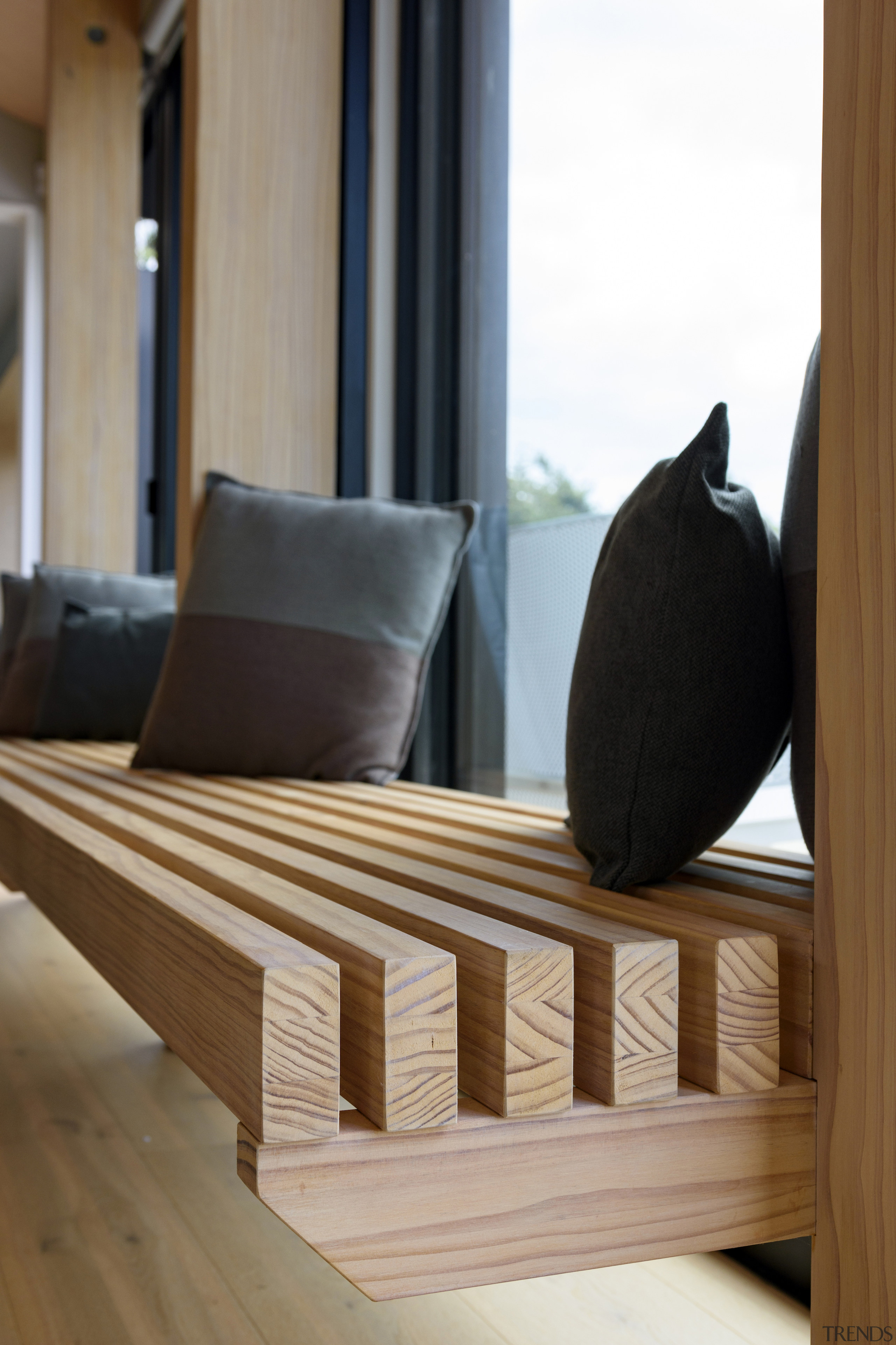 The home maximises the warm look of crafted 