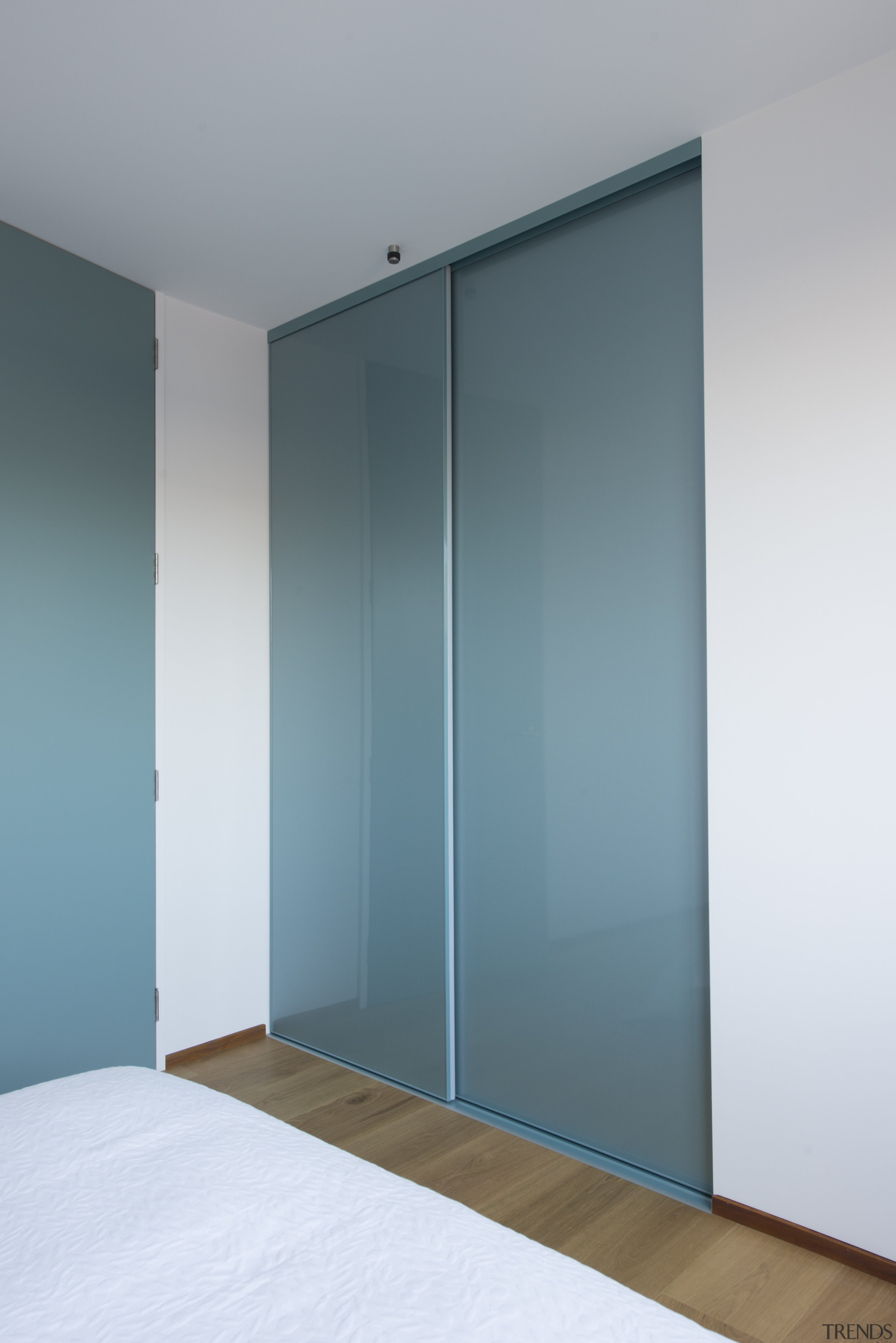 HomePlus Wardrobe doors and organisers were fitted in door, glass, interior design, sliding door, wall, wardrobe, white, gray