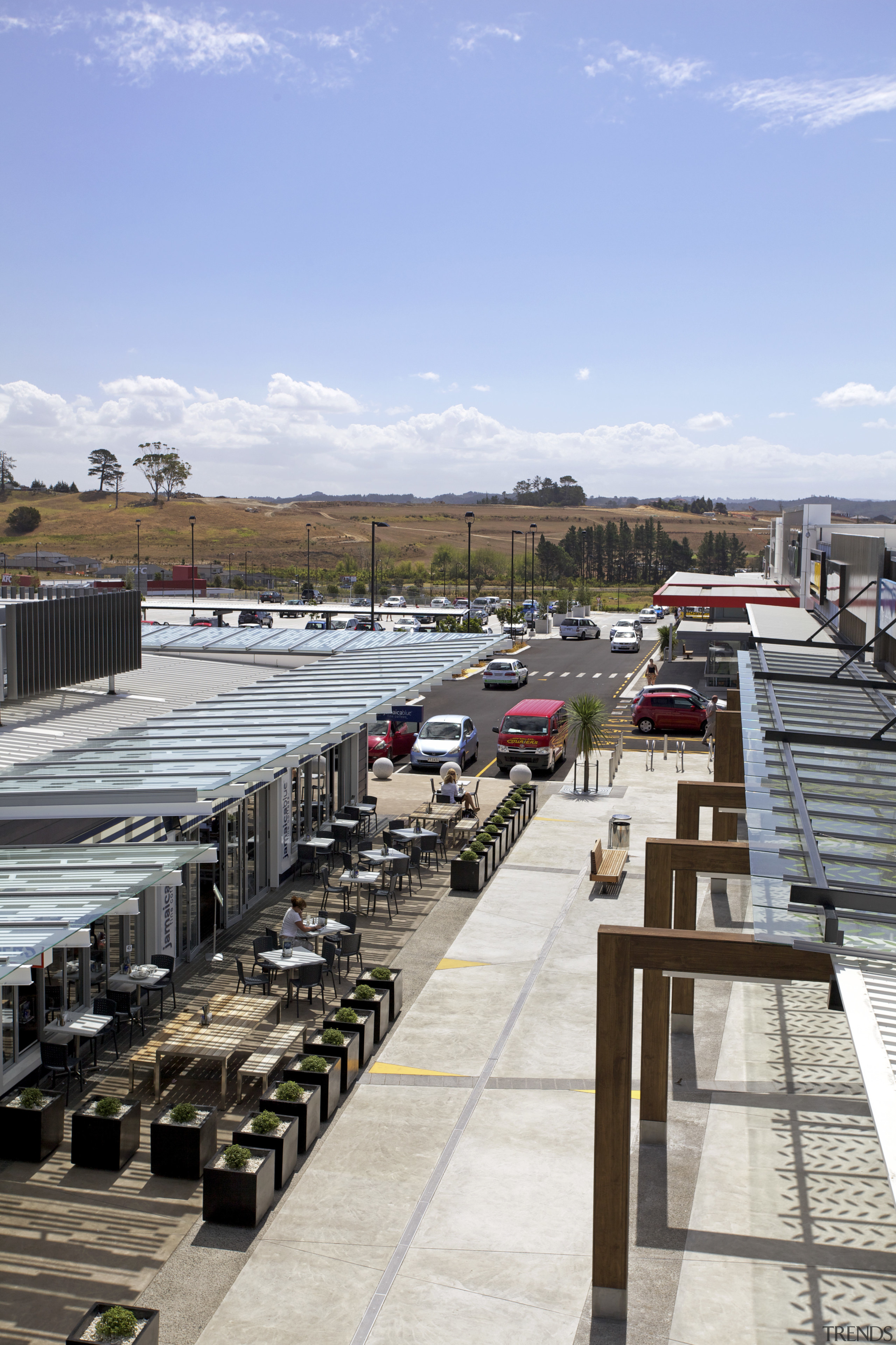 Silverdale Centre by The Warehouse Group - Silverdale city, downtown, roof, sky, urban area, white