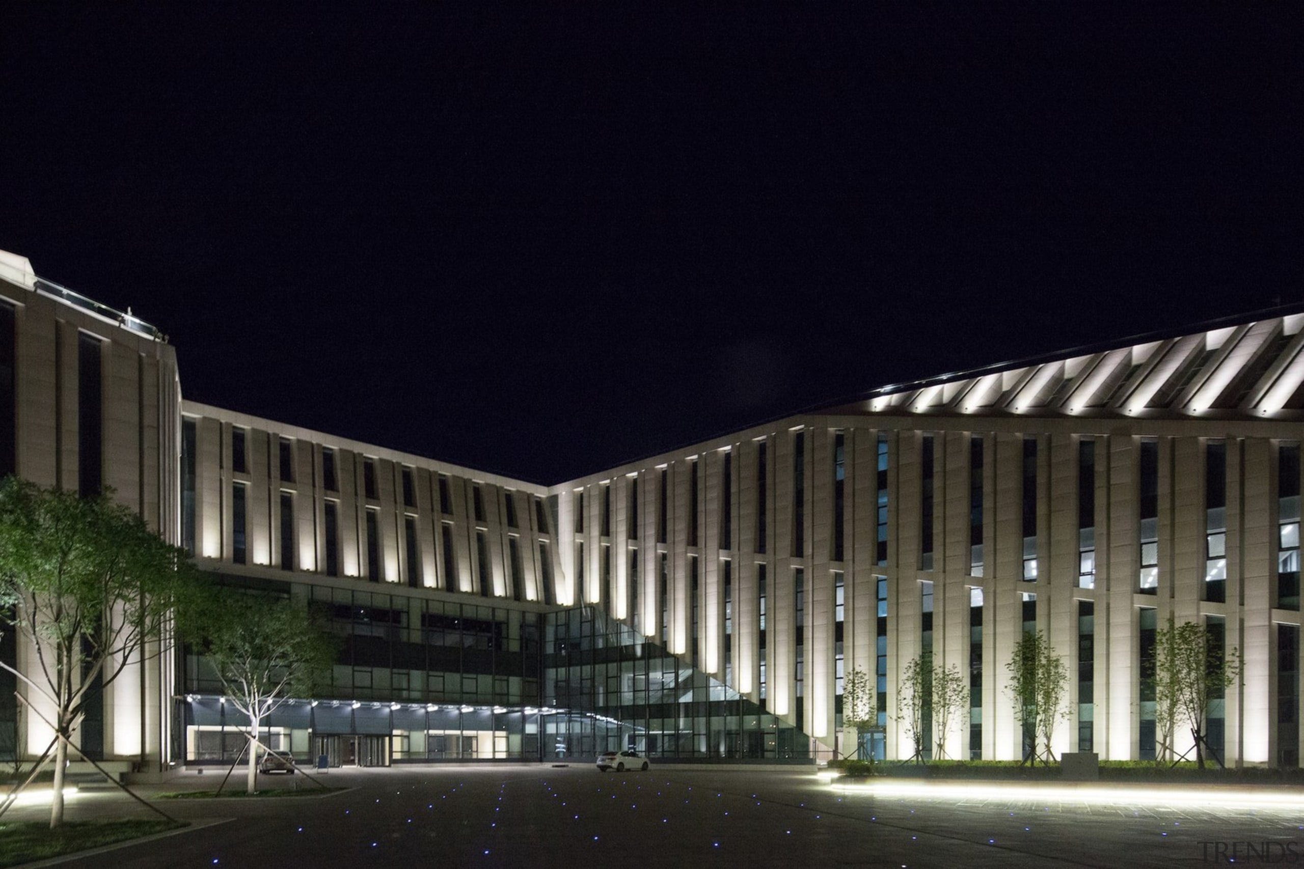 xxx - architecture | building | corporate headquarters architecture, building, corporate headquarters, facade, headquarters, landmark, metropolis, metropolitan area, mixed use, night, residential area, sky, structure, black