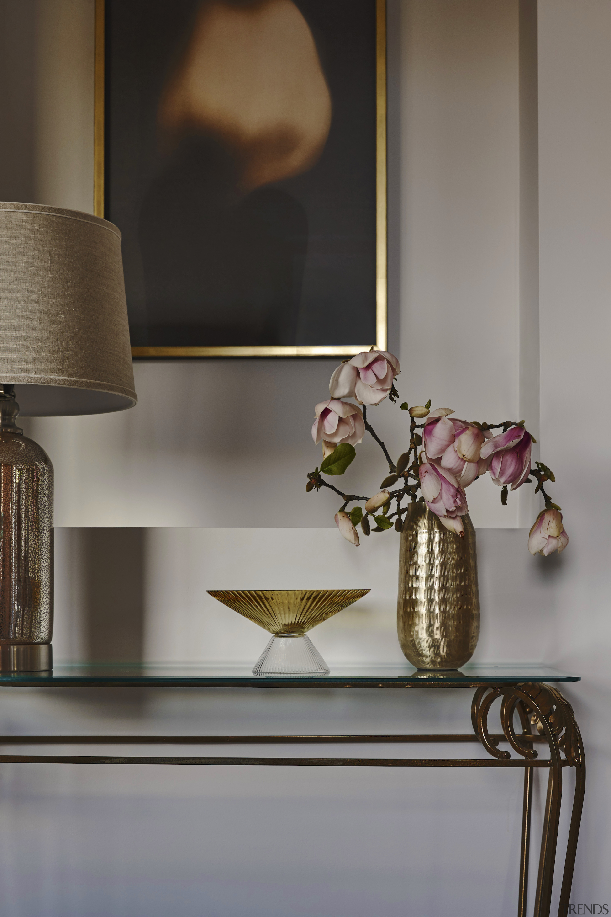 Entrance way hallway table. - A colour story 