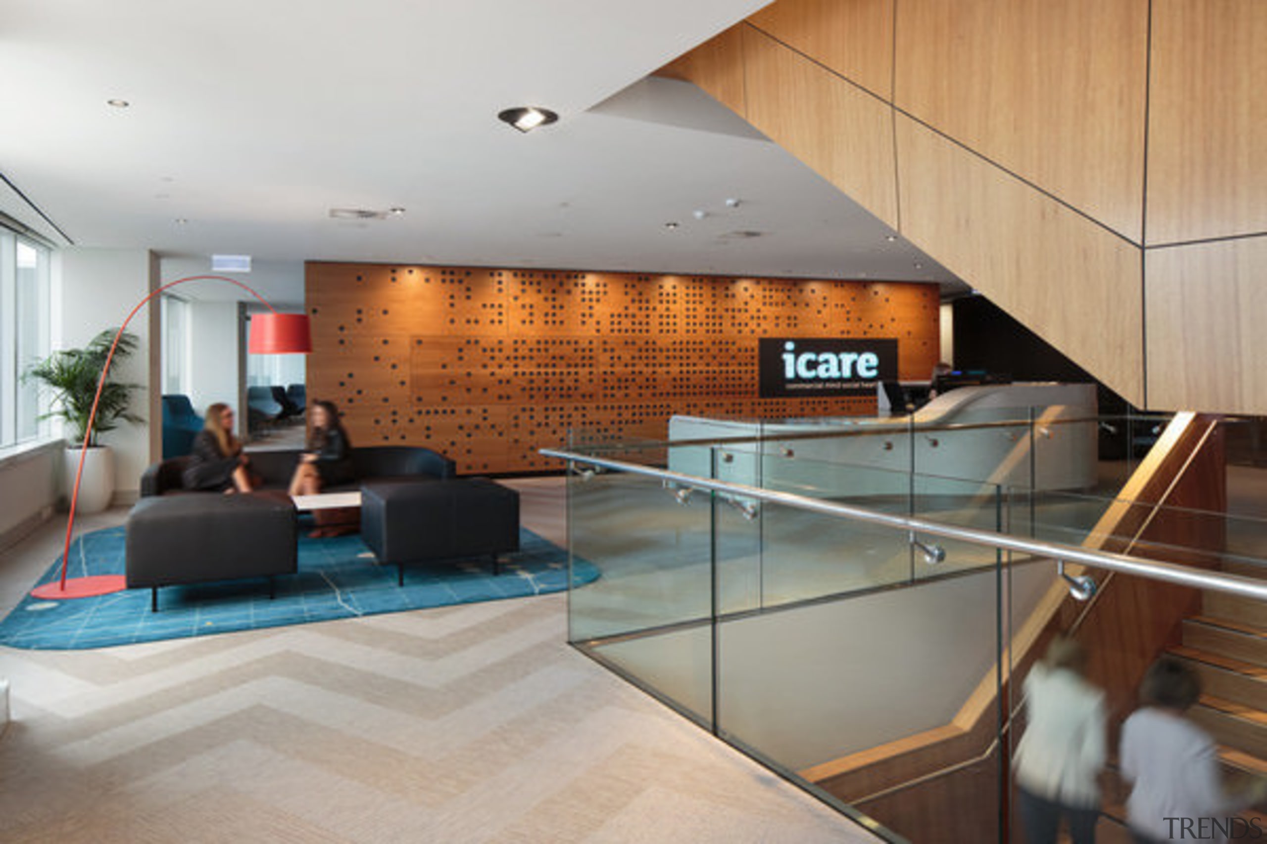 icare – dwp | design worldwide partnership - architecture, ceiling, floor, flooring, interior design, lobby, gray