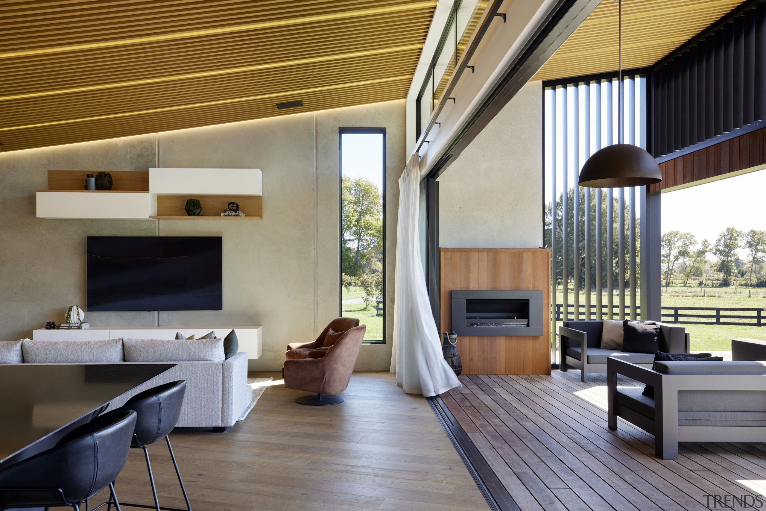 Sustainability was a key consideration with the soaring 