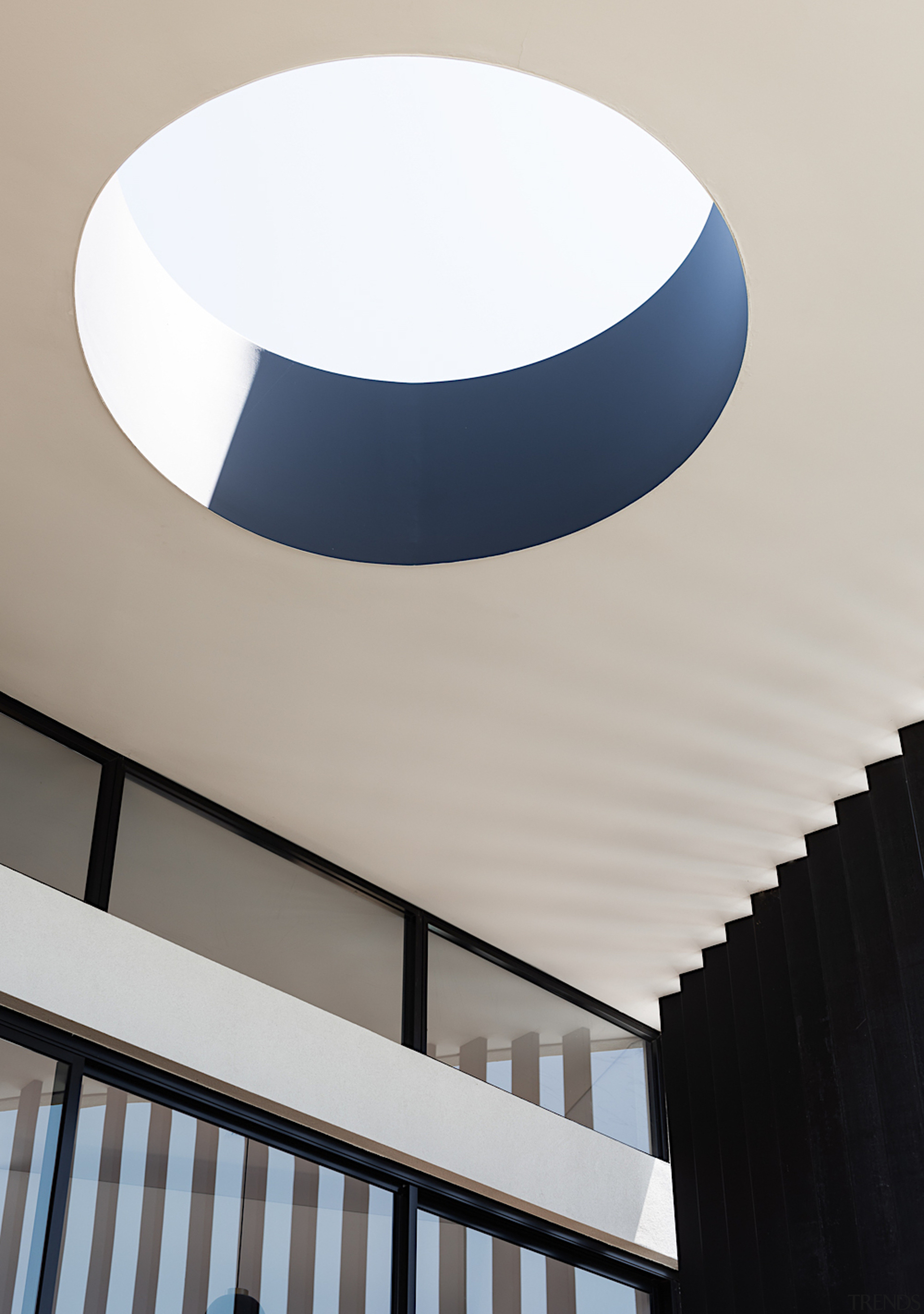 The sky hole is a contemporary architectural feature 