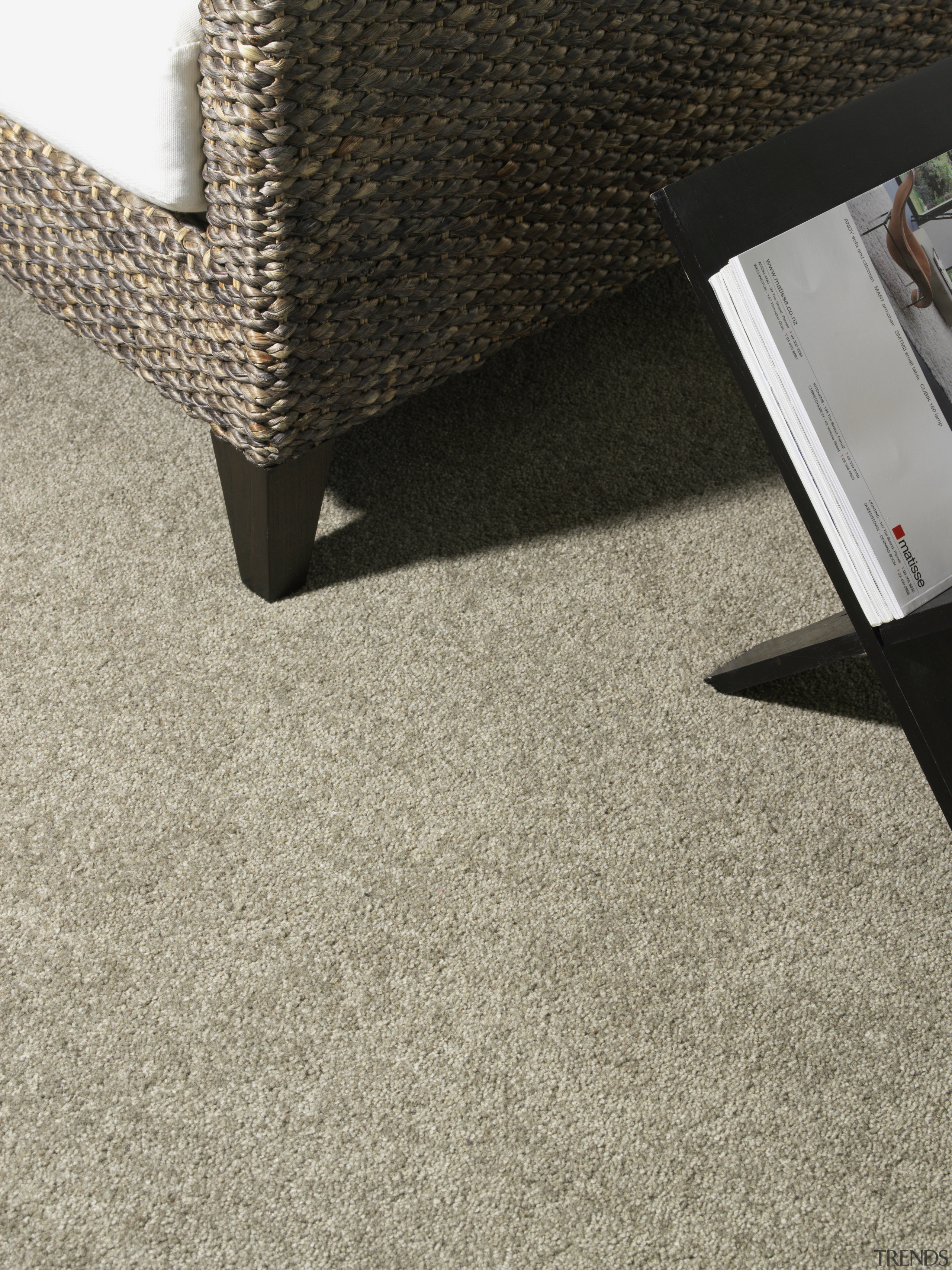 Feltex Carpets Classic Cayenne in colour Grey Modd chair, floor, flooring, hardwood, tile, wood, gray, black