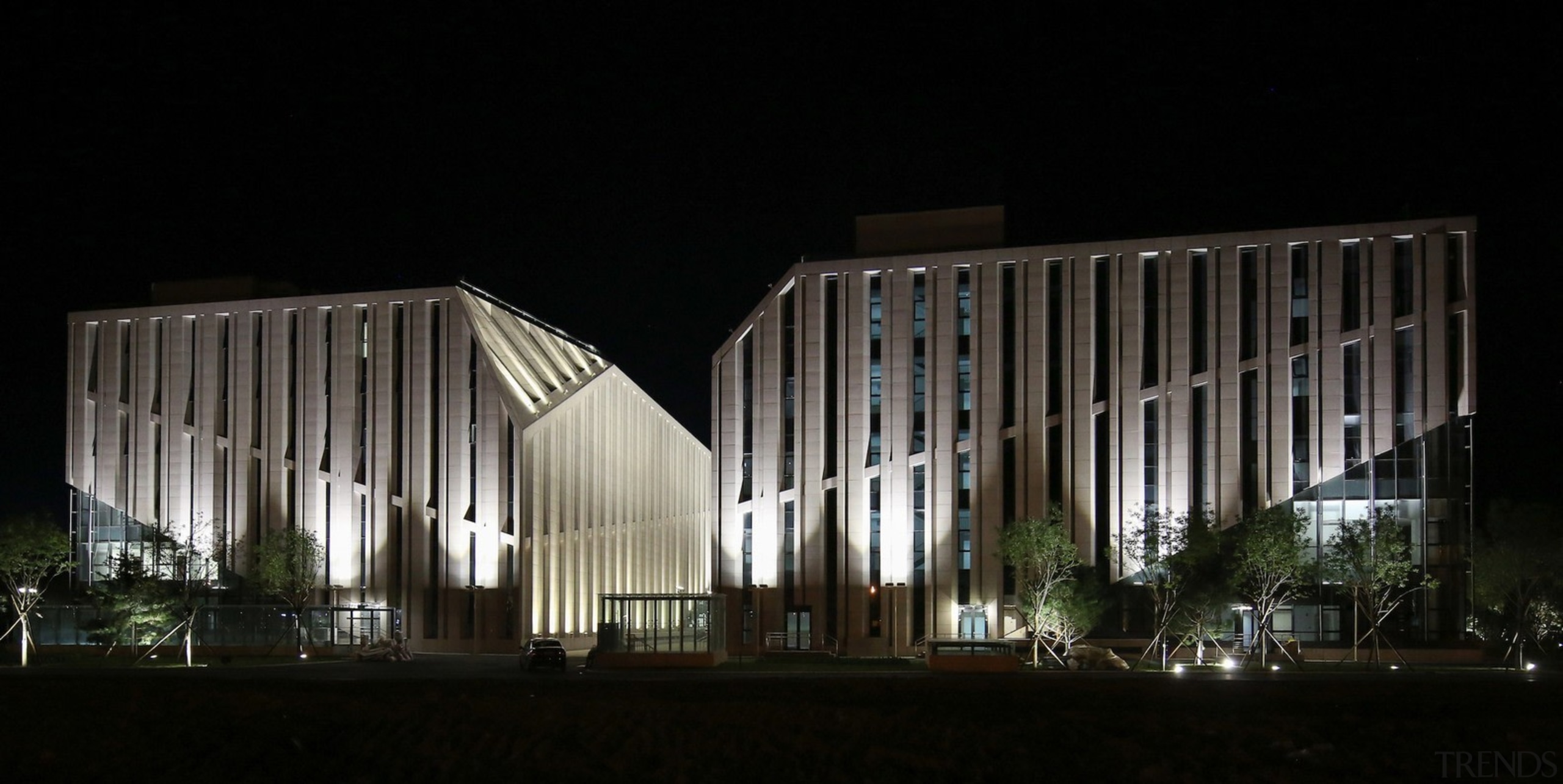 xxx - architecture | building | corporate headquarters architecture, building, corporate headquarters, facade, headquarters, house, lighting, night, structure, black