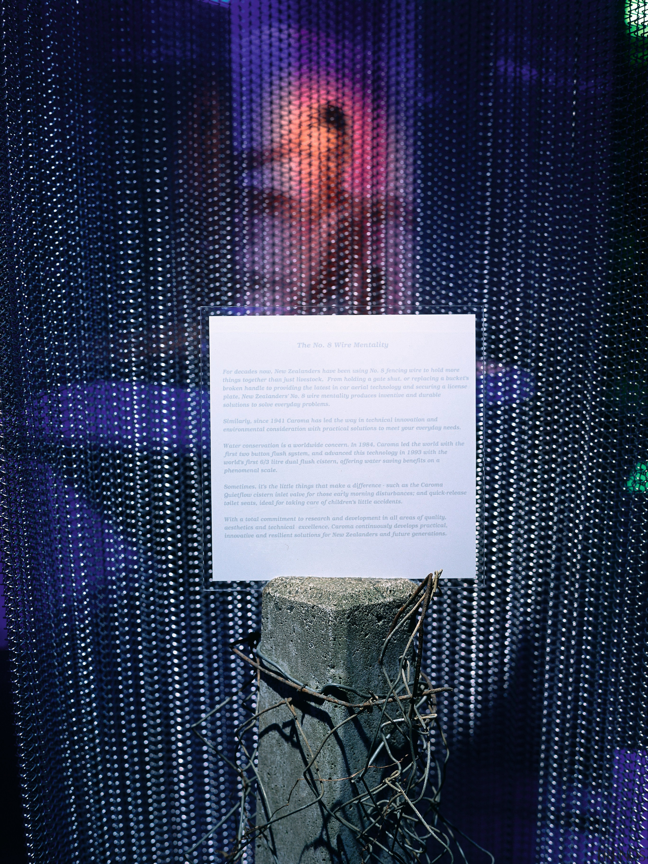 The sign in a showroom - The sign blue, darkness, display device, light, lighting, stage, technology, blue