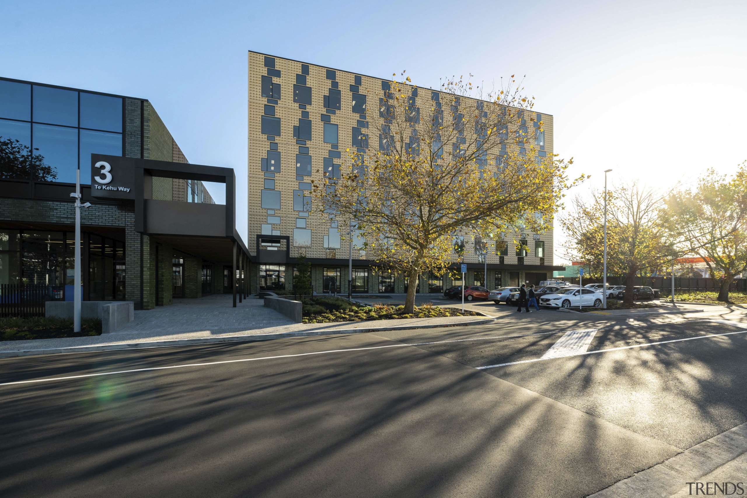 Comprising the six-storey commercial tower and a low-rise 