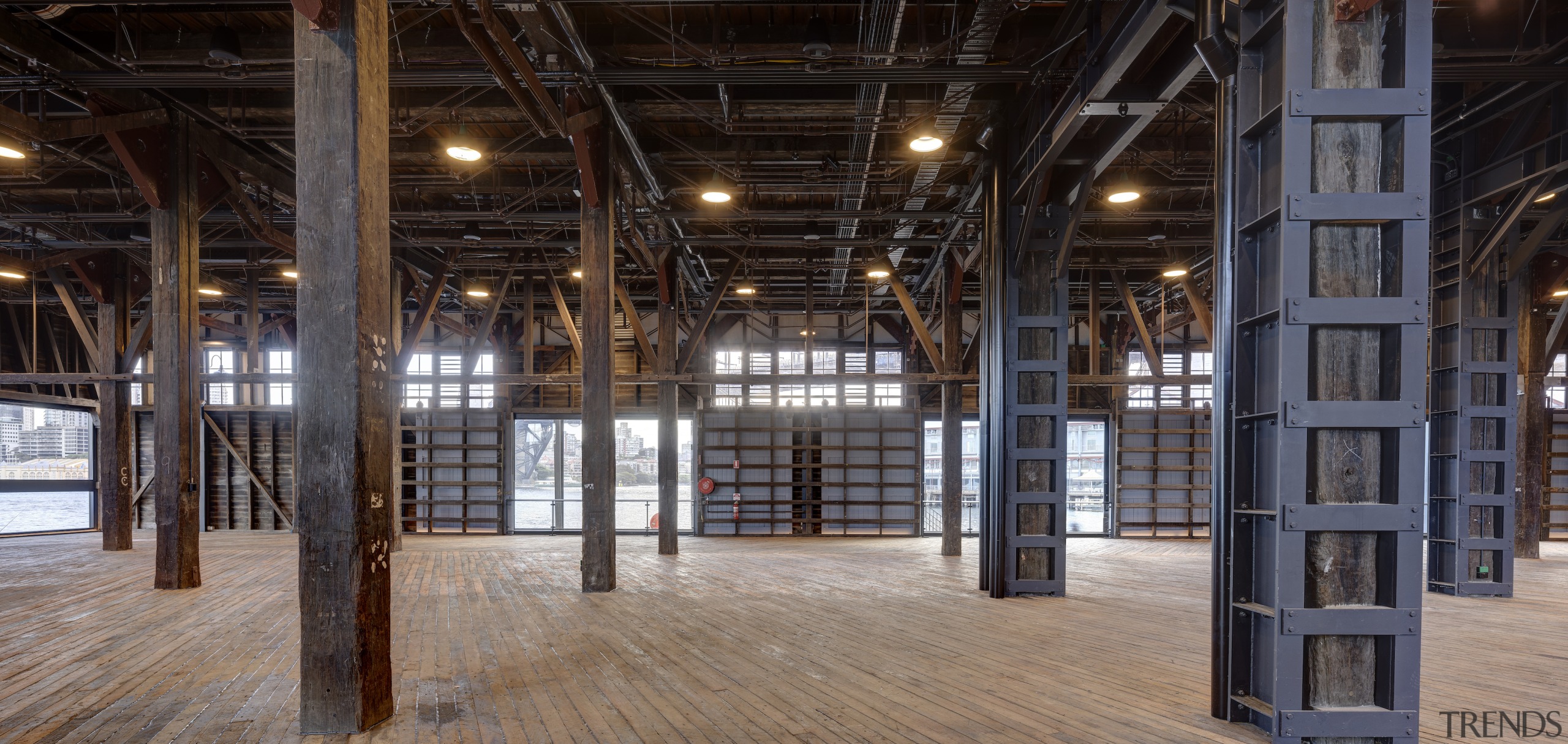 Redeveloped event space at Walsh Bay Arts Precinct 