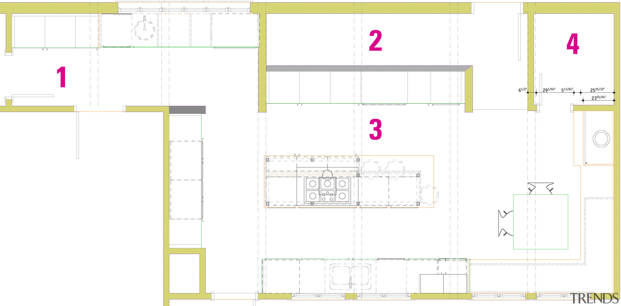 floorplan of the house an kitchen - floorplan angle, area, design, diagram, floor plan, line, plan, product, product design, text, white