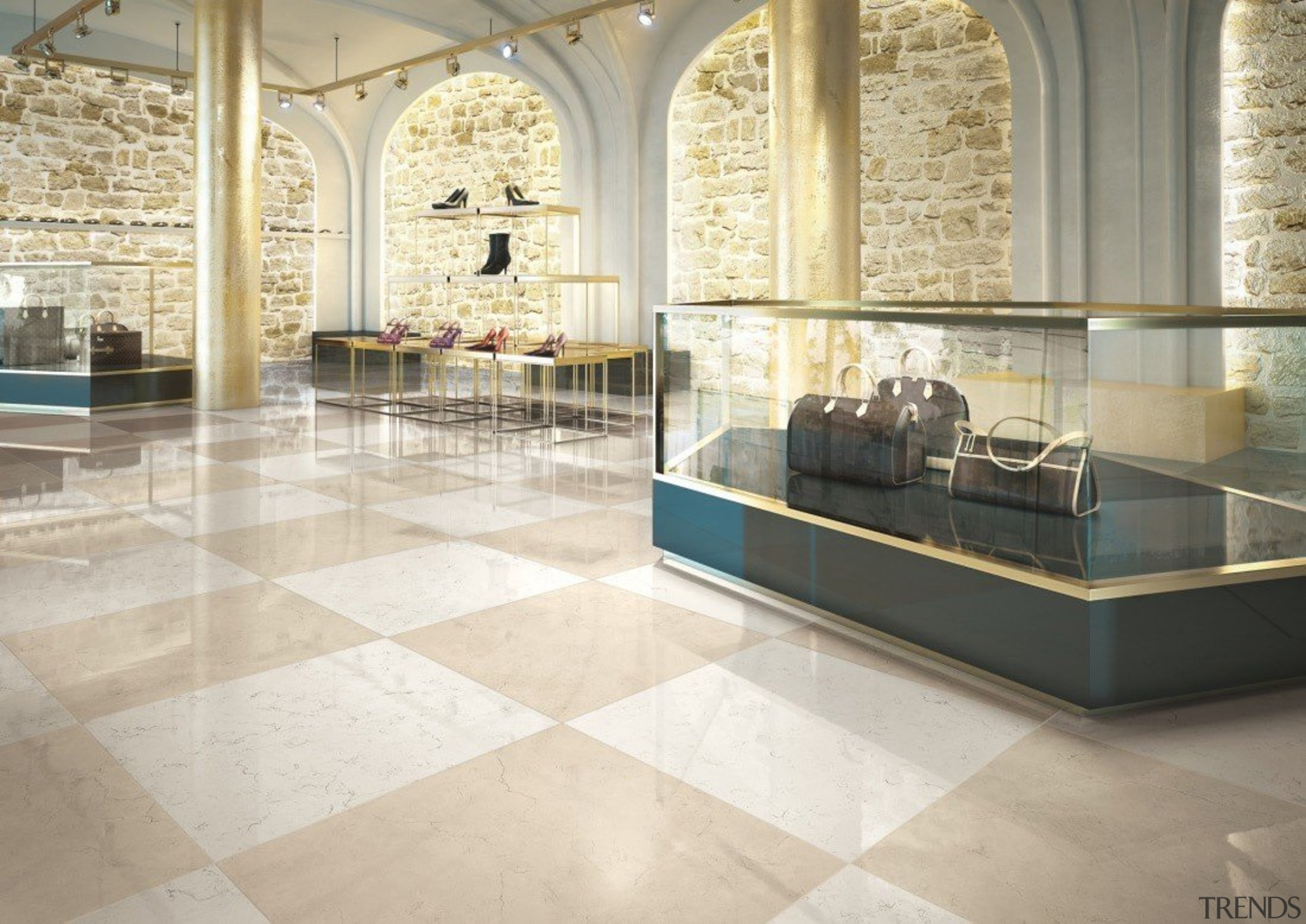 Marmoker Asiago - Marmoker Asiago - floor | floor, flooring, interior design, lobby, tile, white