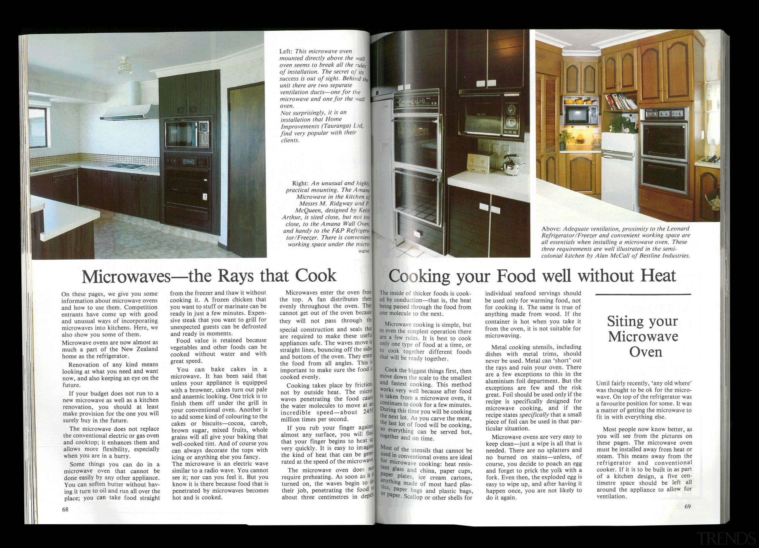 Another piece on the microwave sheds some light product design, white