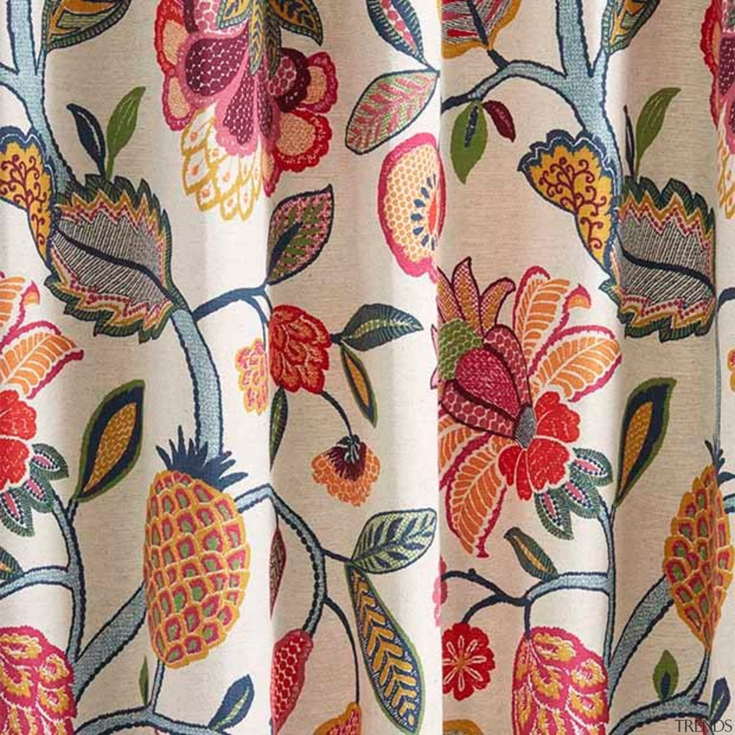 Floranova 4 - Floranova 4 - flora | flora, flower, needlework, pattern, textile, gray