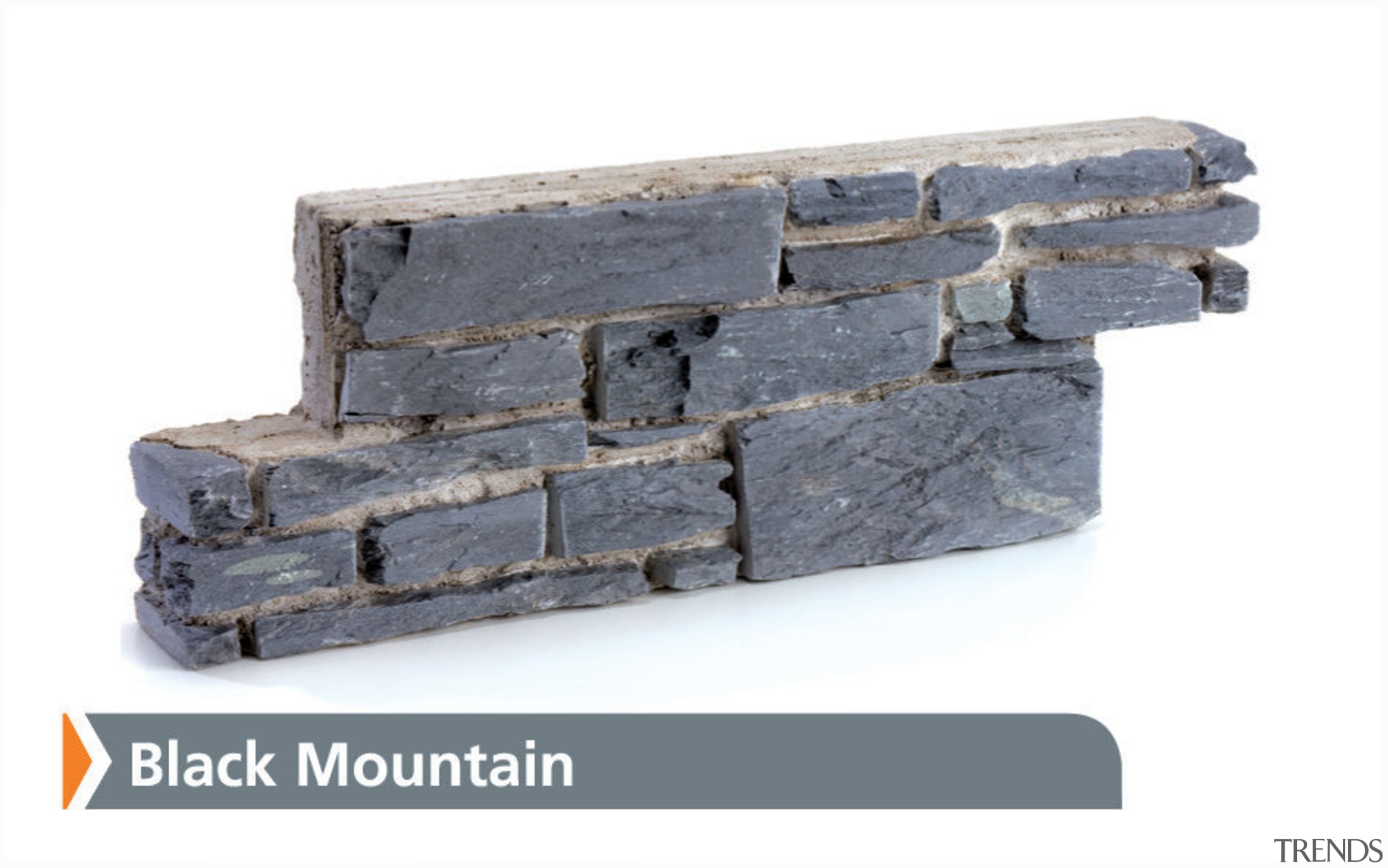 DESINGA SCHIST - Black Mountain - with Name material, wall, white, gray