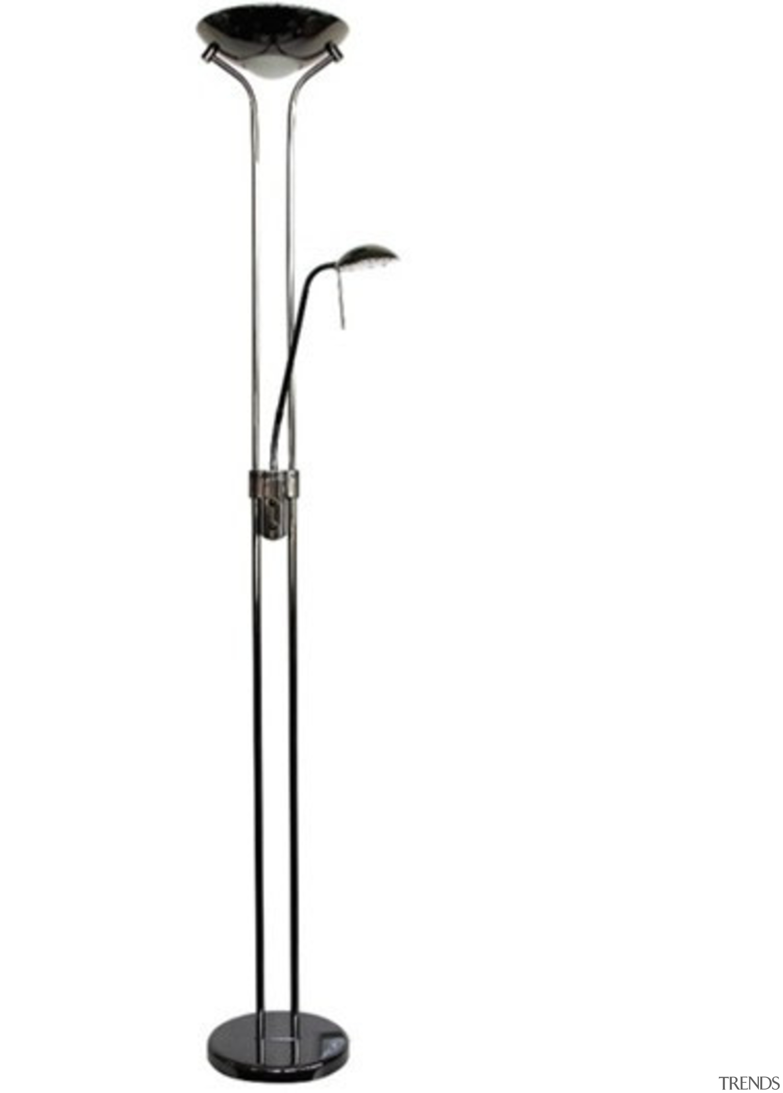 FeaturesThe sleekly designed Alena floor lamp features a light fixture, lighting, product design, white