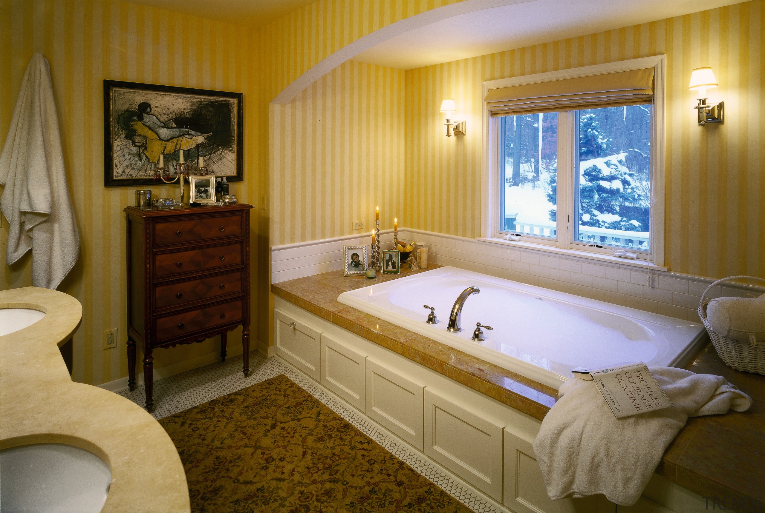 View of this bathroom - View of this bathroom, bedroom, estate, home, interior design, real estate, room, suite, window, brown