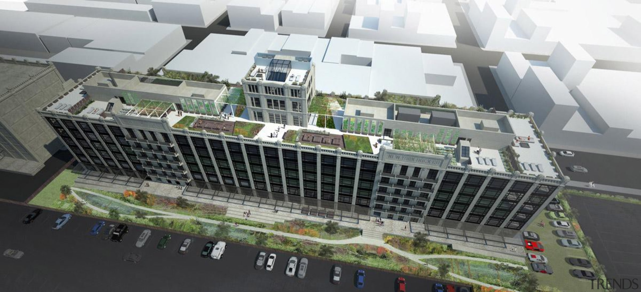 AA Studio is currently in the process of architecture, bird's eye view, building, city, condominium, metropolis, metropolitan area, mixed use, residential area, structure, urban area, urban design, gray, black, white