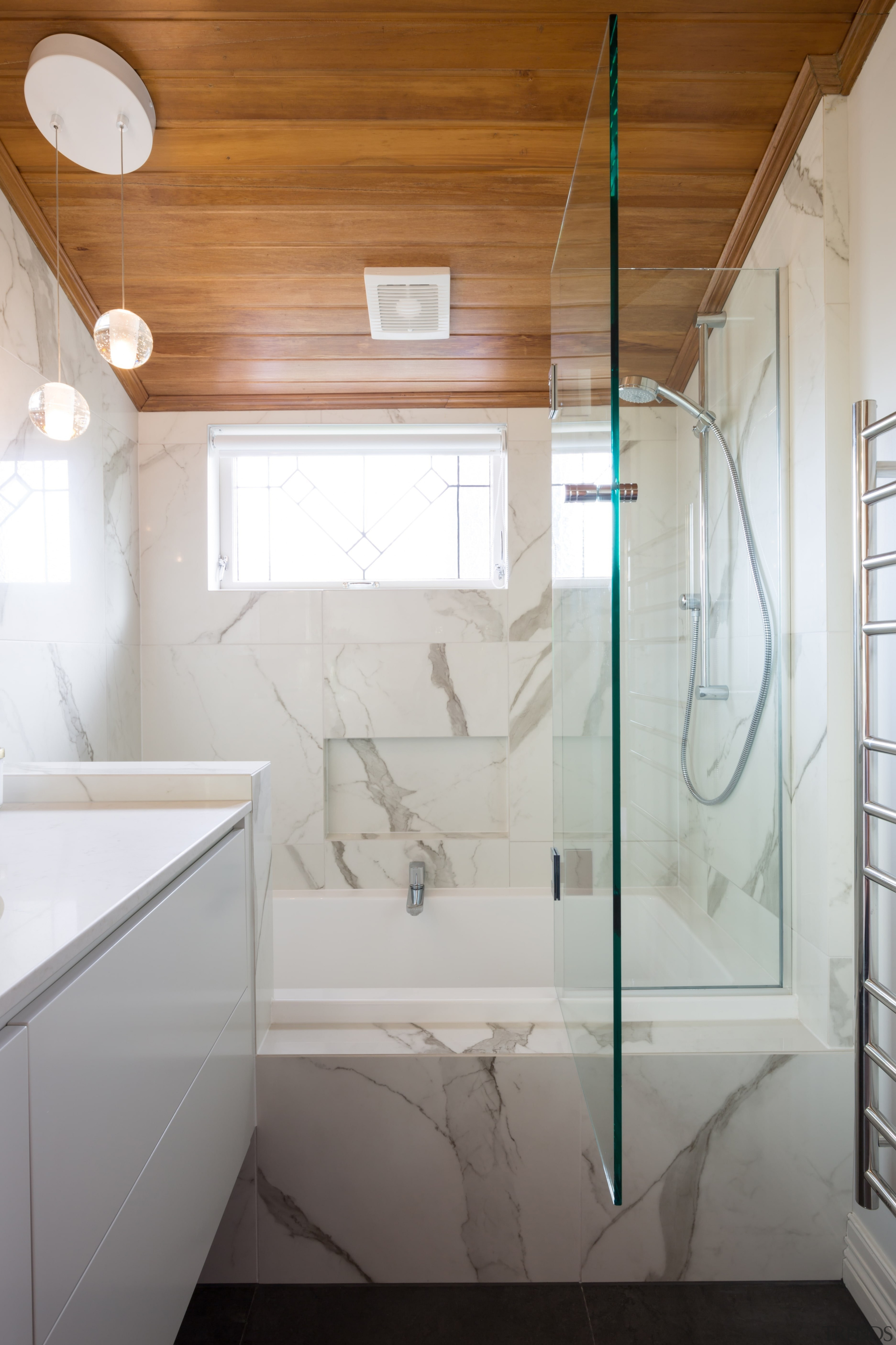 Marble Bathroom - Marble Bathroom - architecture | architecture, bathroom, ceiling, daylighting, floor, home, house, interior design, plumbing fixture, room, gray