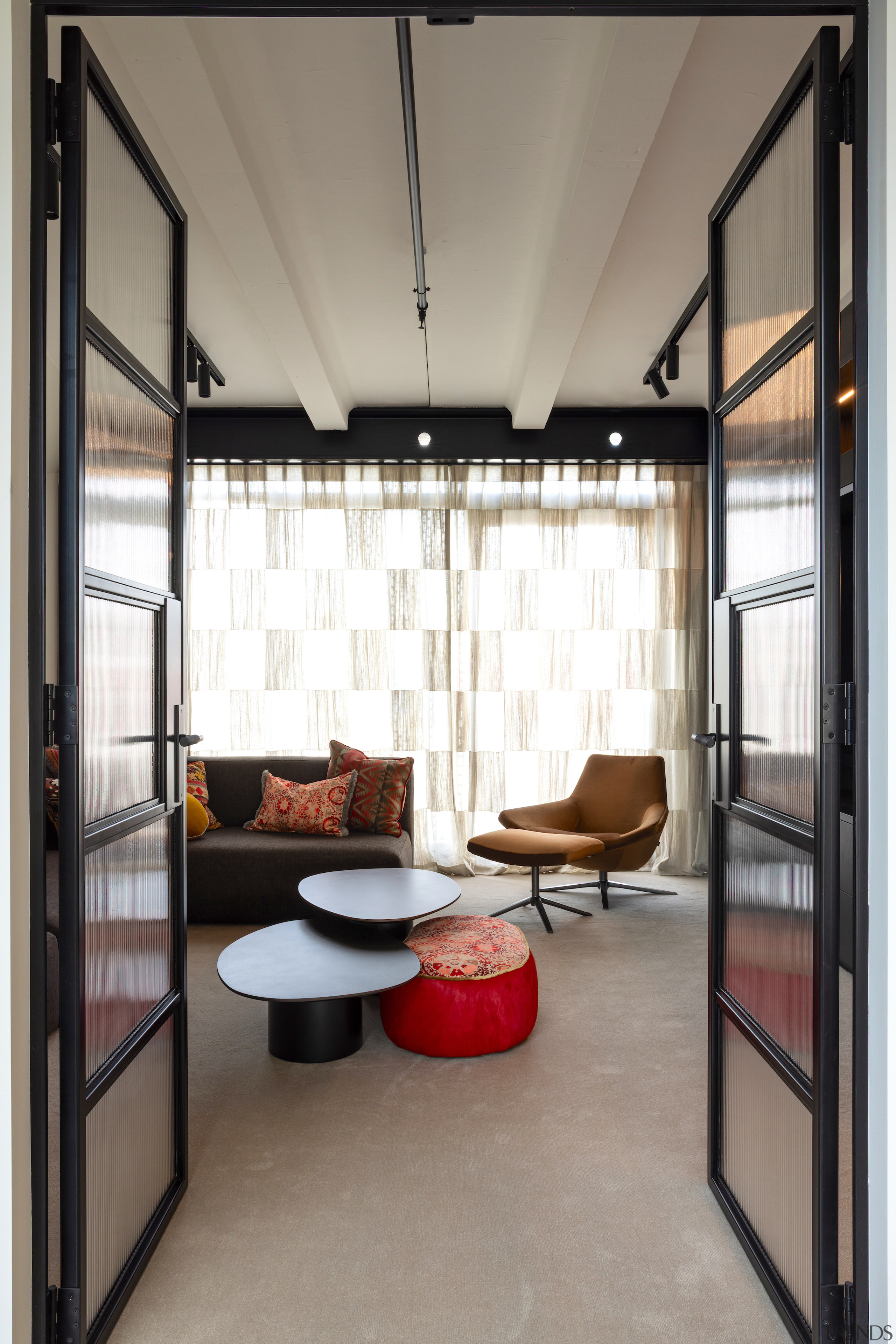 In the media room and office new steel 