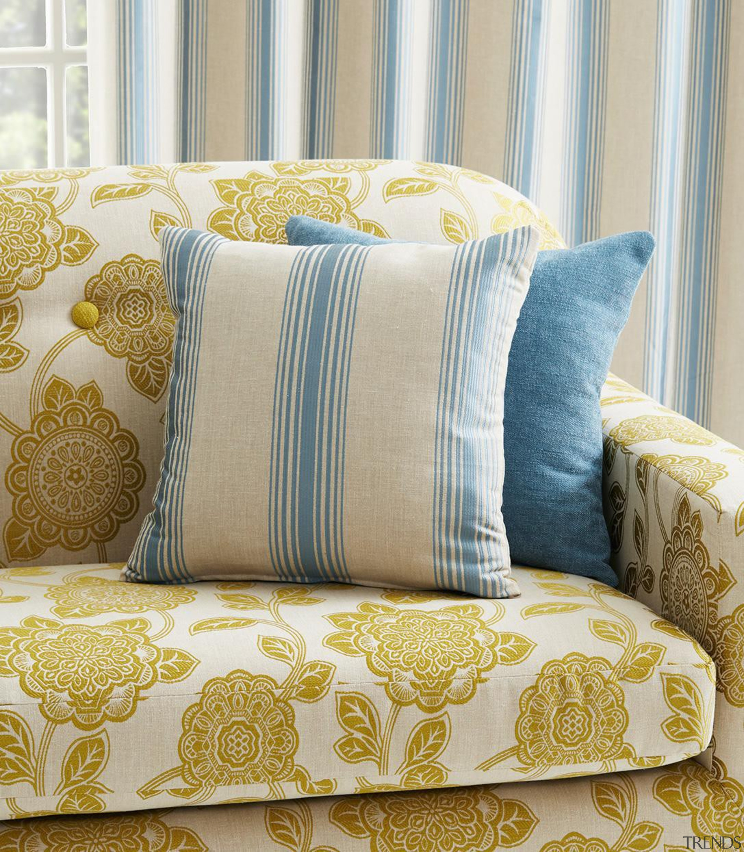 The versatility of our Naomi Collection is deceiving bed sheet, bedding, couch, cushion, duvet cover, furniture, interior design, linens, living room, pillow, textile, throw pillow, yellow, gray