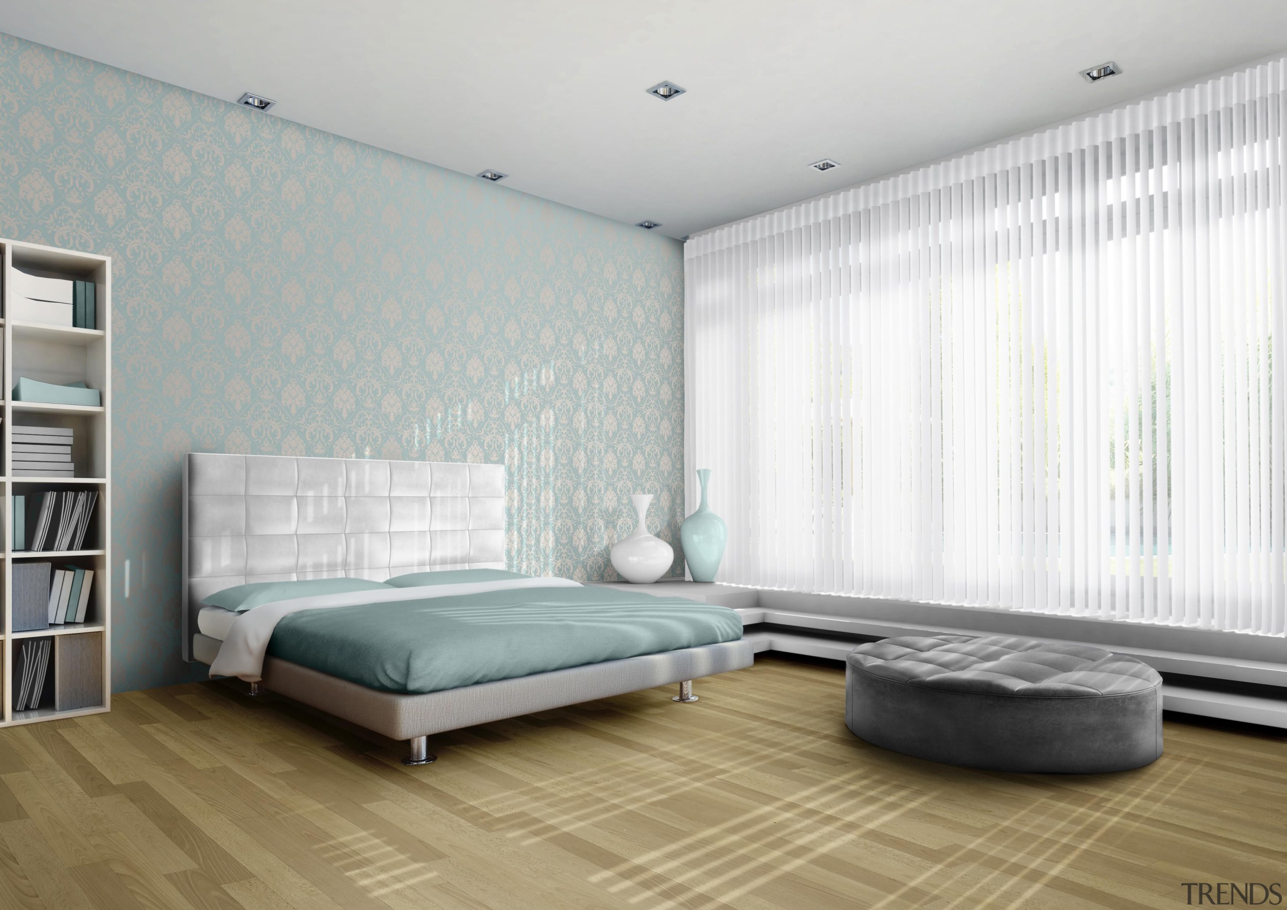 luxaflex luminette privacy sheers - luxaflex luminette privacy bed, bed frame, bed sheet, bedroom, ceiling, floor, interior design, mattress, room, wall, window, window covering, window treatment, white, gray