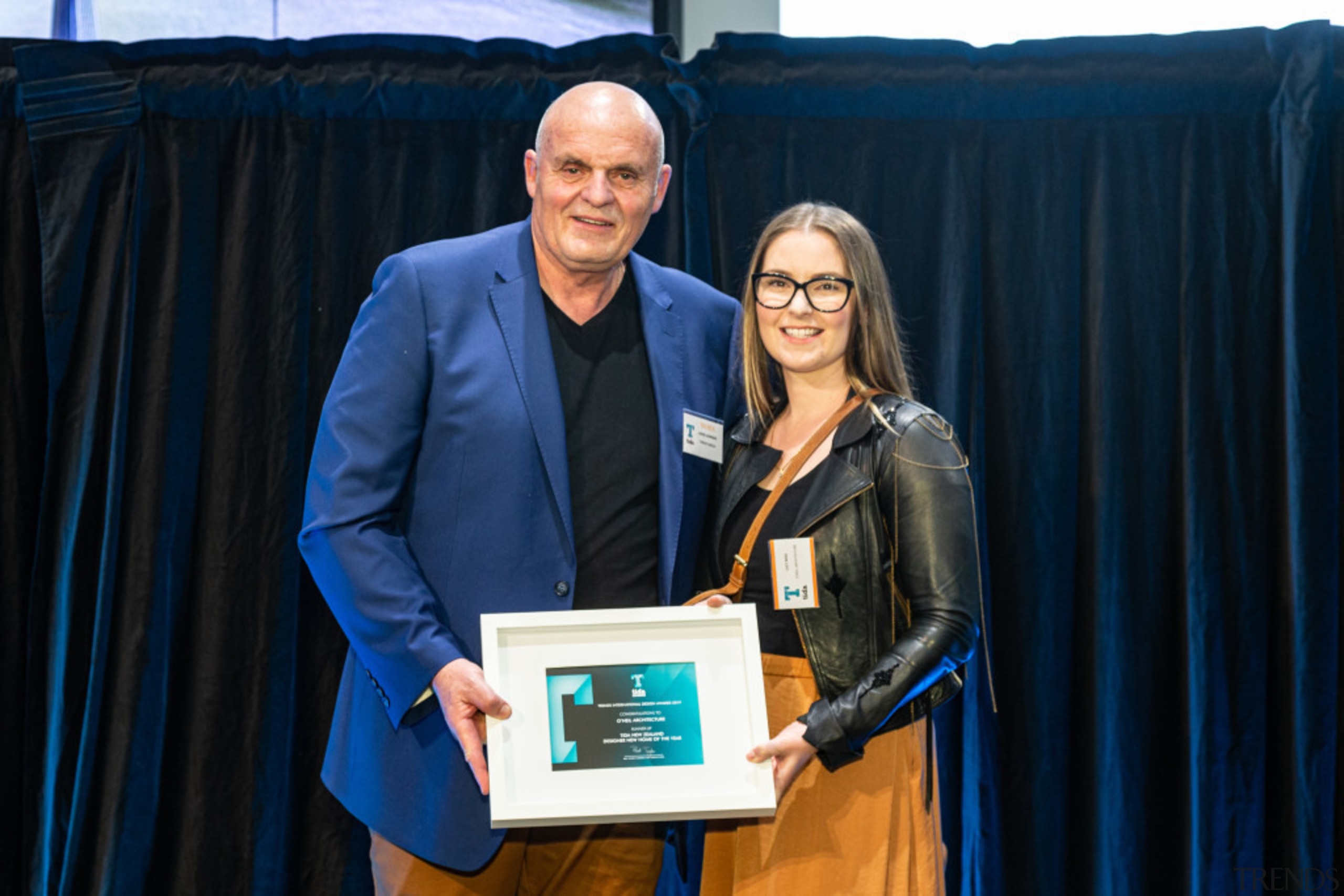 2019 TIDA New Zealand Homes presentation evening award, award ceremony, employment, event, job, black, blue