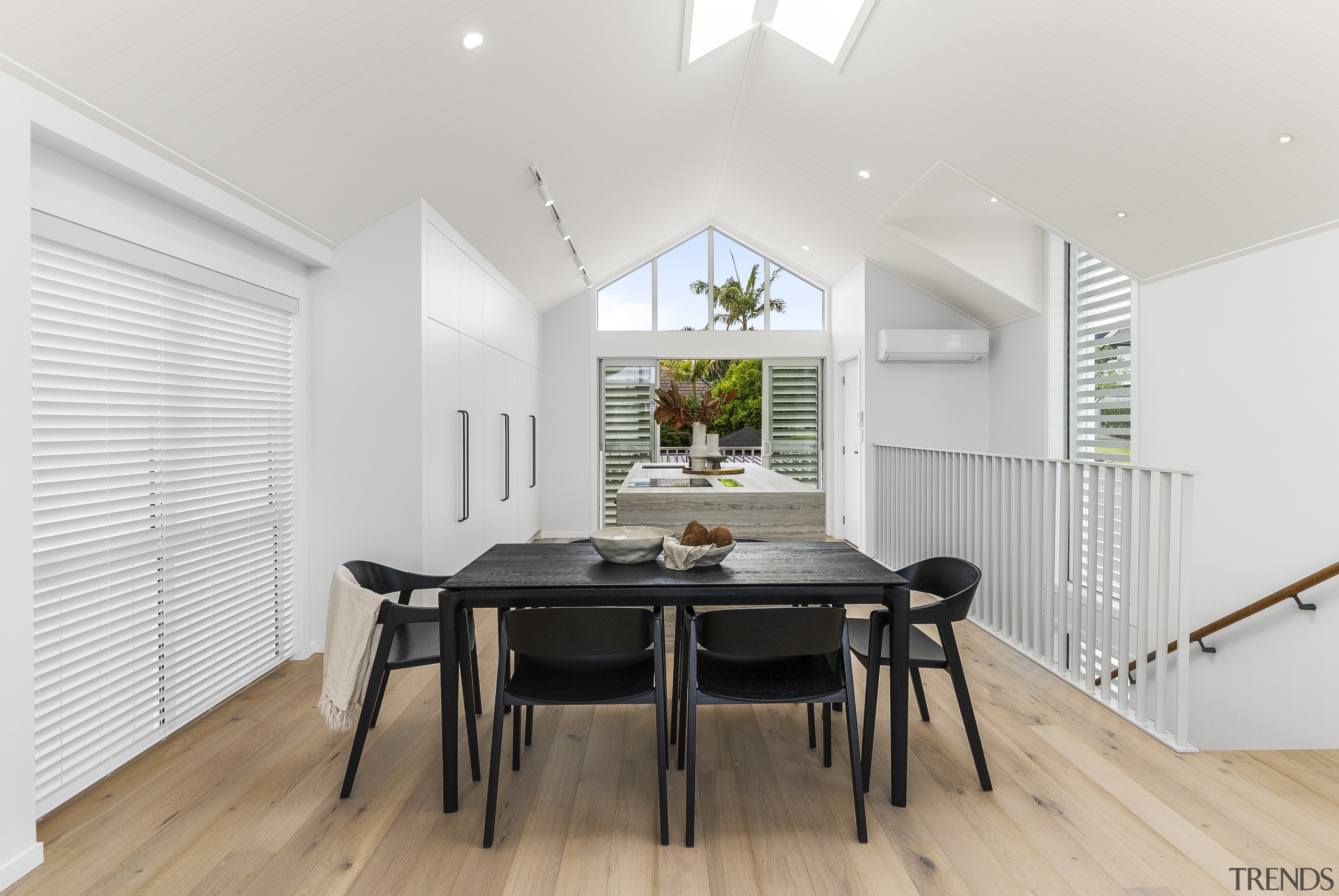 The palette was kept intentionally neutral, allowing the 