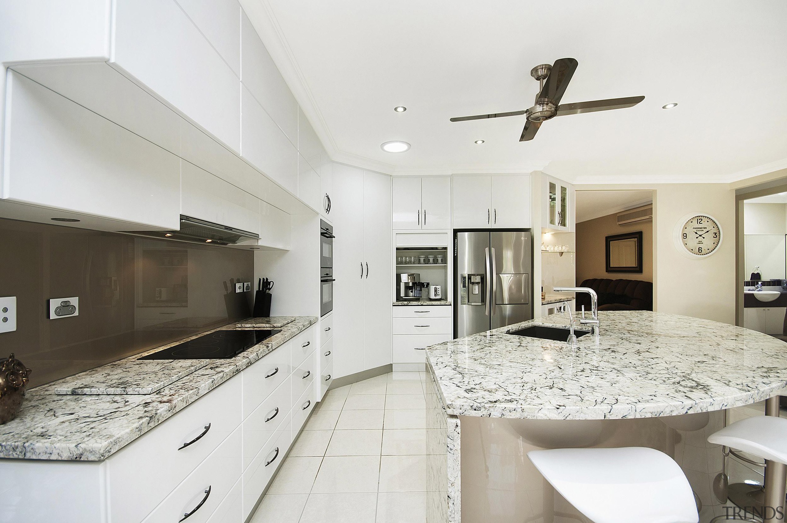 Winner Kitchen Design of the Year 2013 North countertop, estate, home, interior design, kitchen, property, real estate, room, white