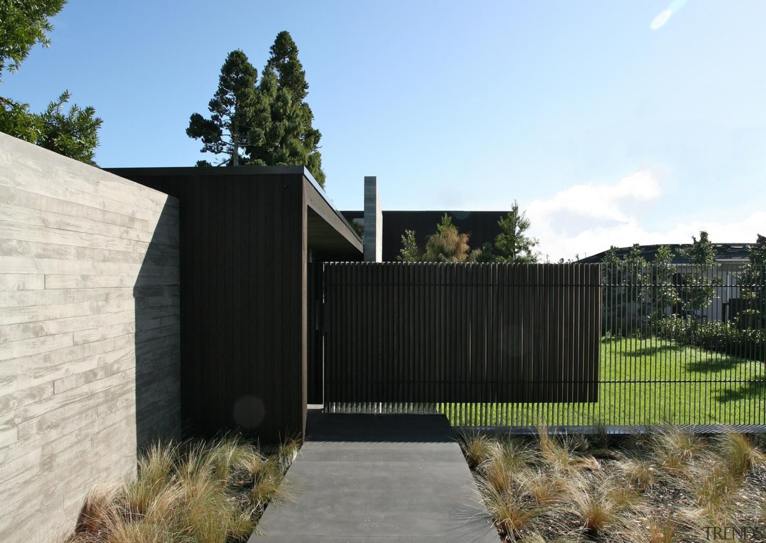 Westmere House - Westmere House - architecture | architecture, estate, facade, fence, gate, home, home fencing, house, landscape, outdoor structure, property, real estate, residential area, white, black