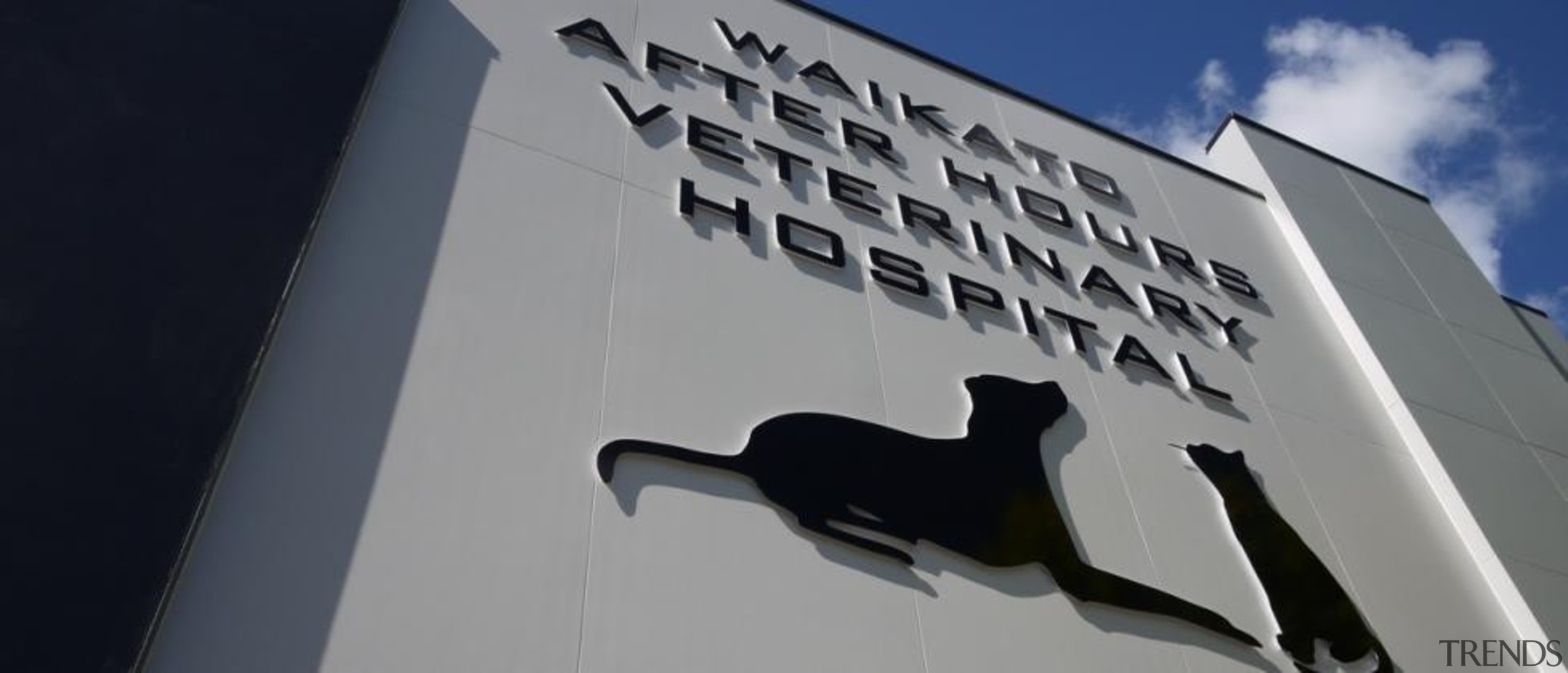 Waikato Veterinary Hospital - Waikato Veterinary Hospital - architecture, building, facade, sky, gray, black