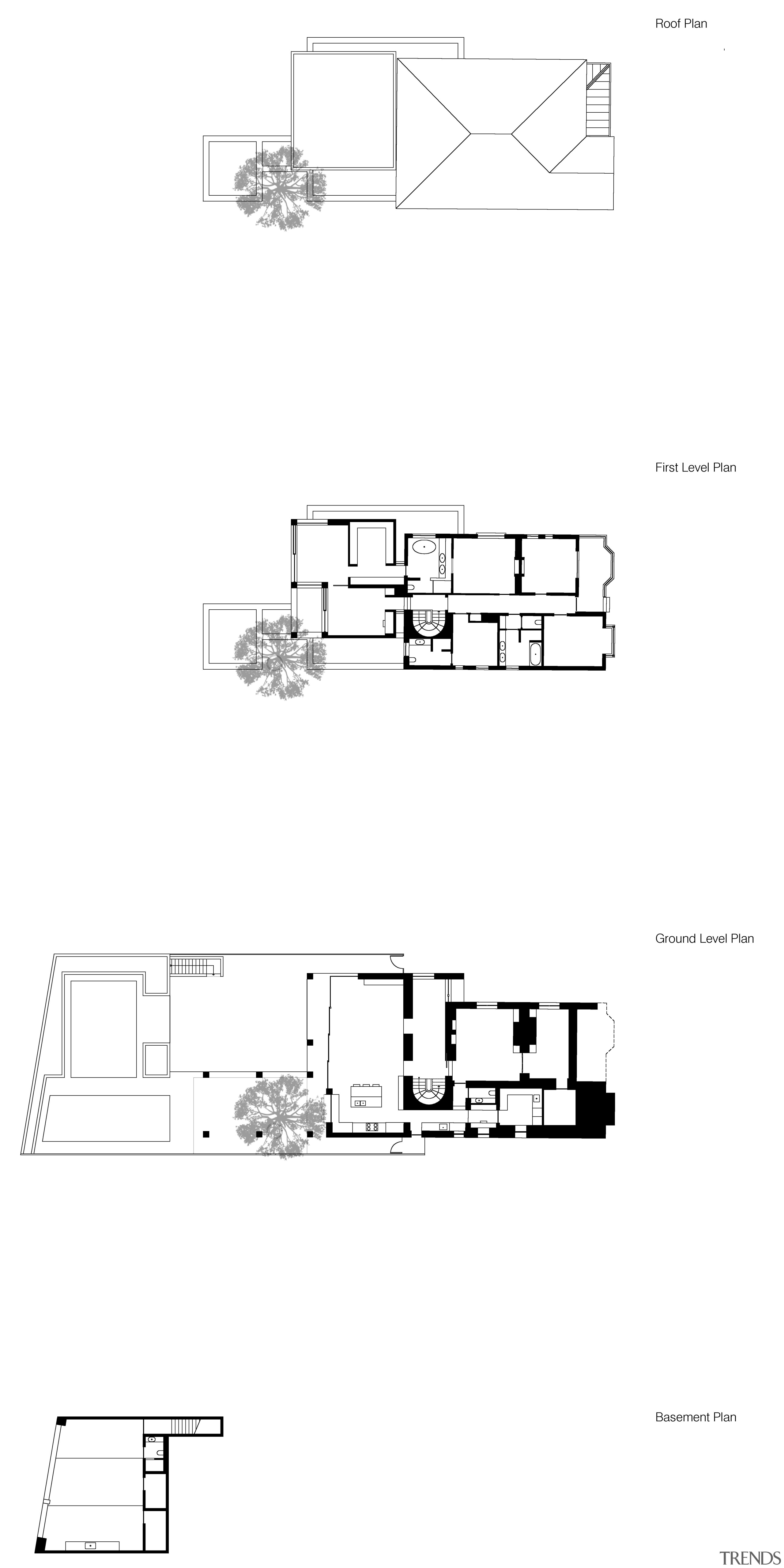 Seen on this plan of a comprehensive renovation angle, area, black and white, design, diagram, drawing, floor plan, font, line, product, product design, structure, text, white