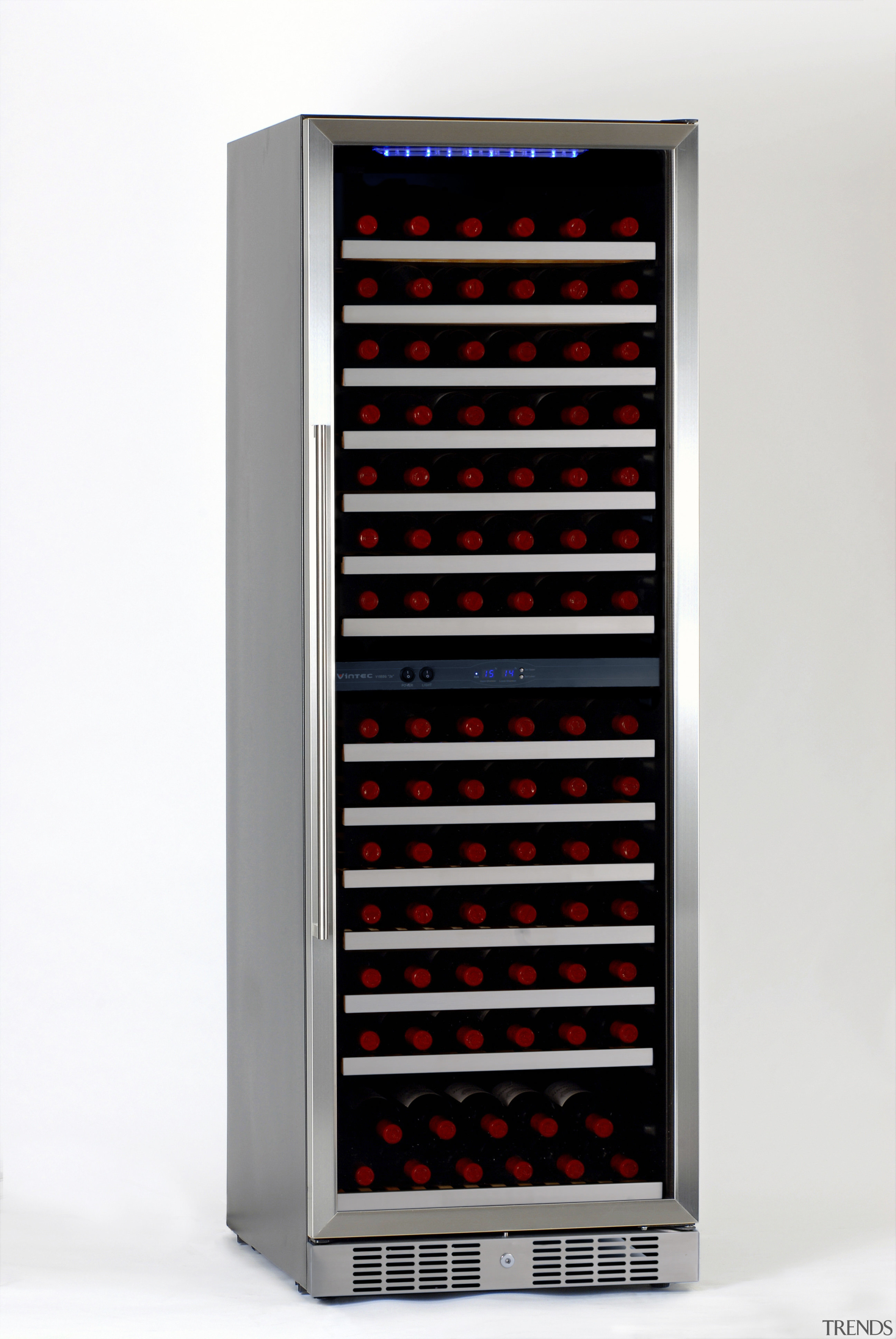 View of the Vintec Transtherm wine cabinet. - product, product design, white