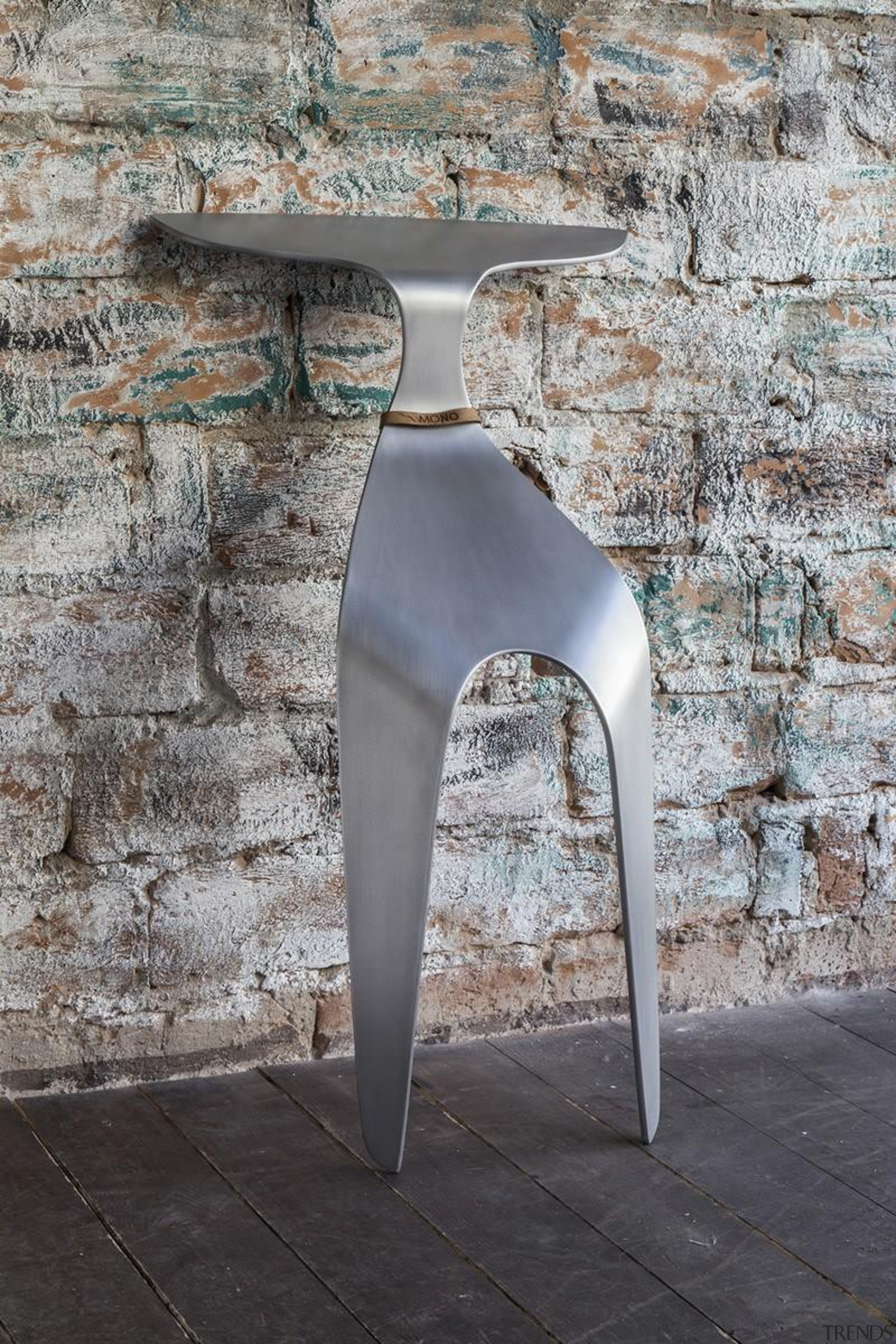 Czech Designer Petr Badura has created this unique chair, furniture, table, gray