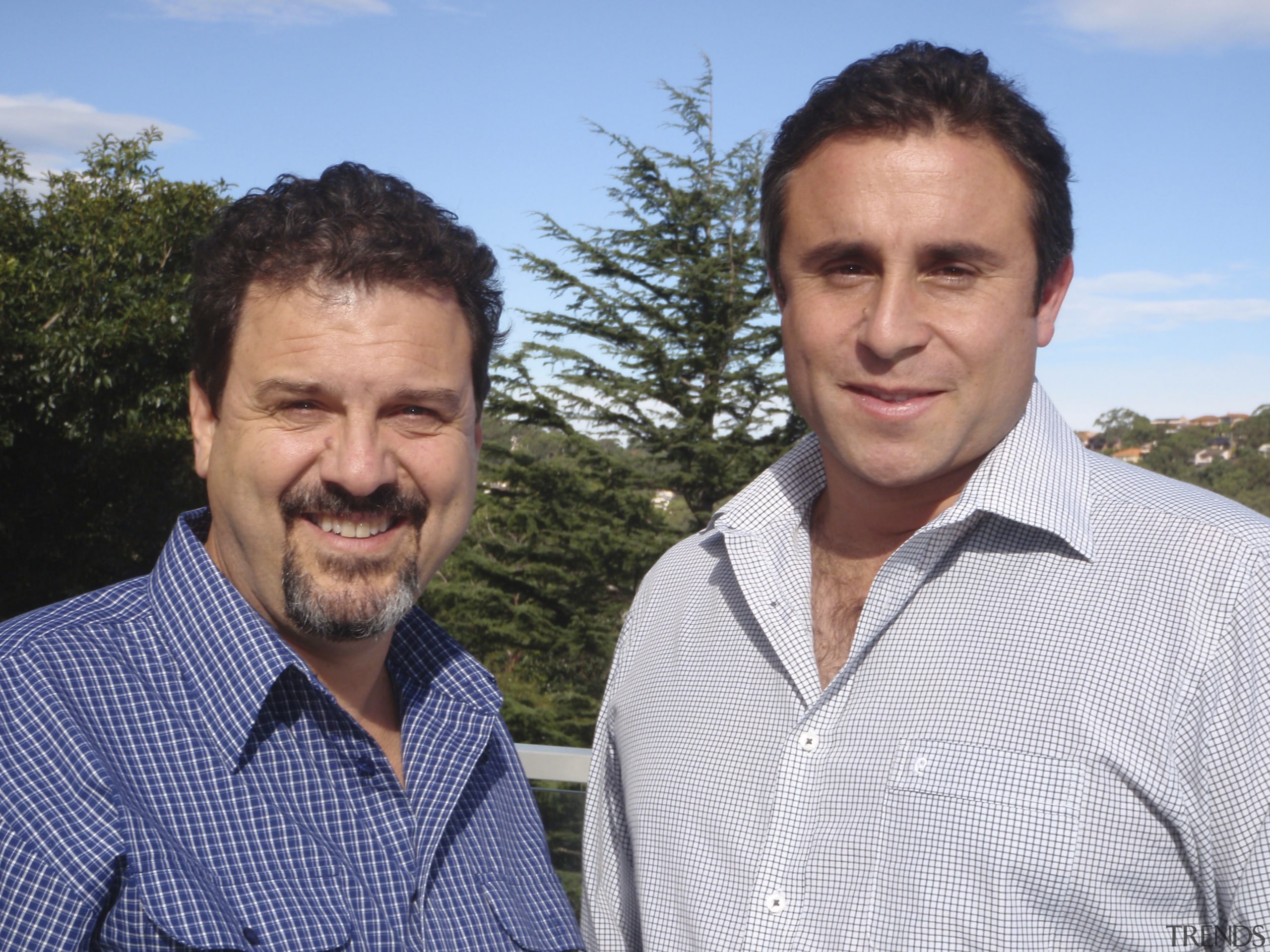 Nino Sanzari and Jon Vithoulka are Managing Directors grass, male, man, person, plant, professional, tree