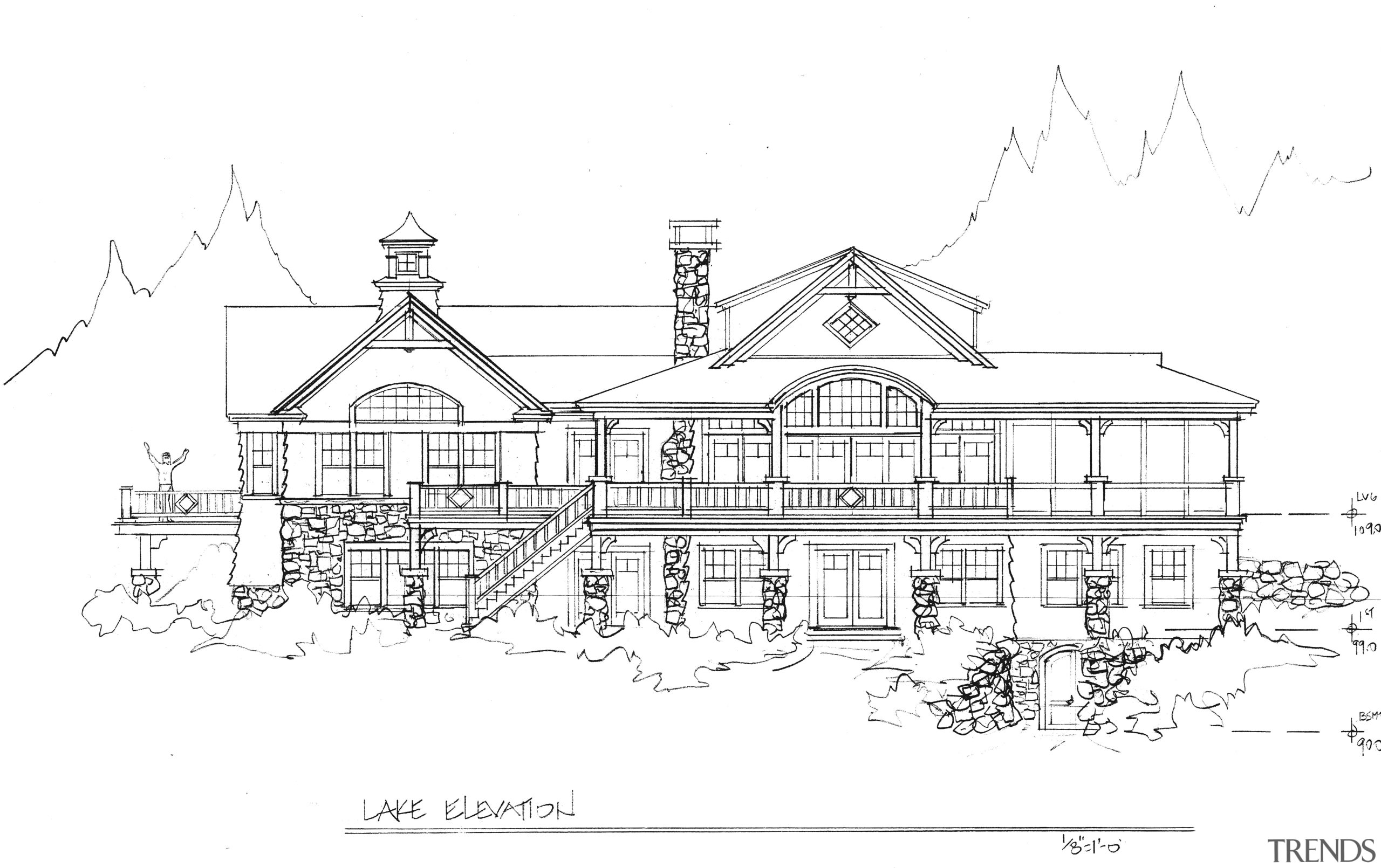 Floor Plans and Elevation. - Floor Plans and architecture, area, artwork, black and white, drawing, elevation, estate, facade, home, house, line, line art, product design, residential area, shed, sketch, suburb, white