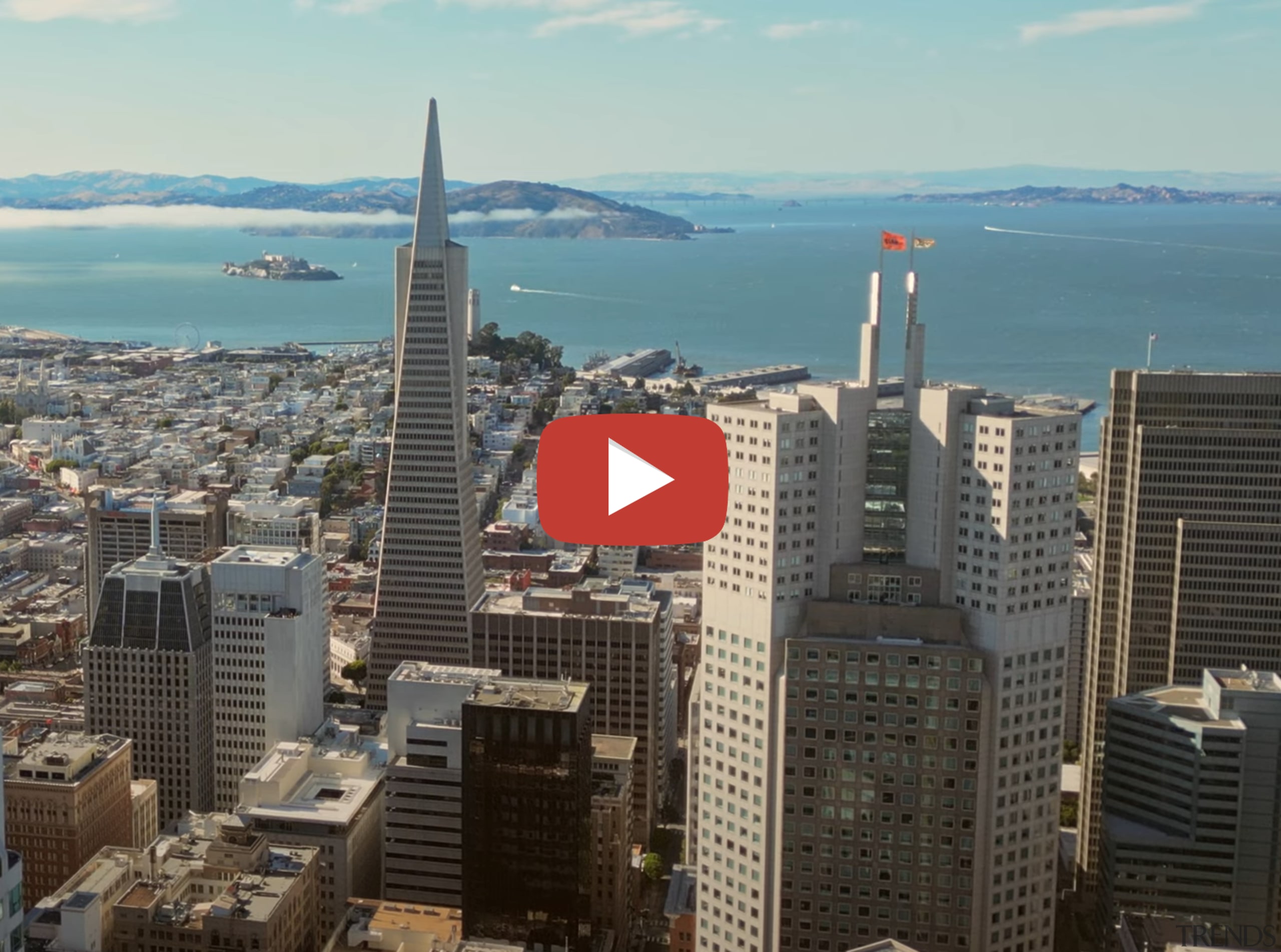 Transamerica Pyramid Center video button -  