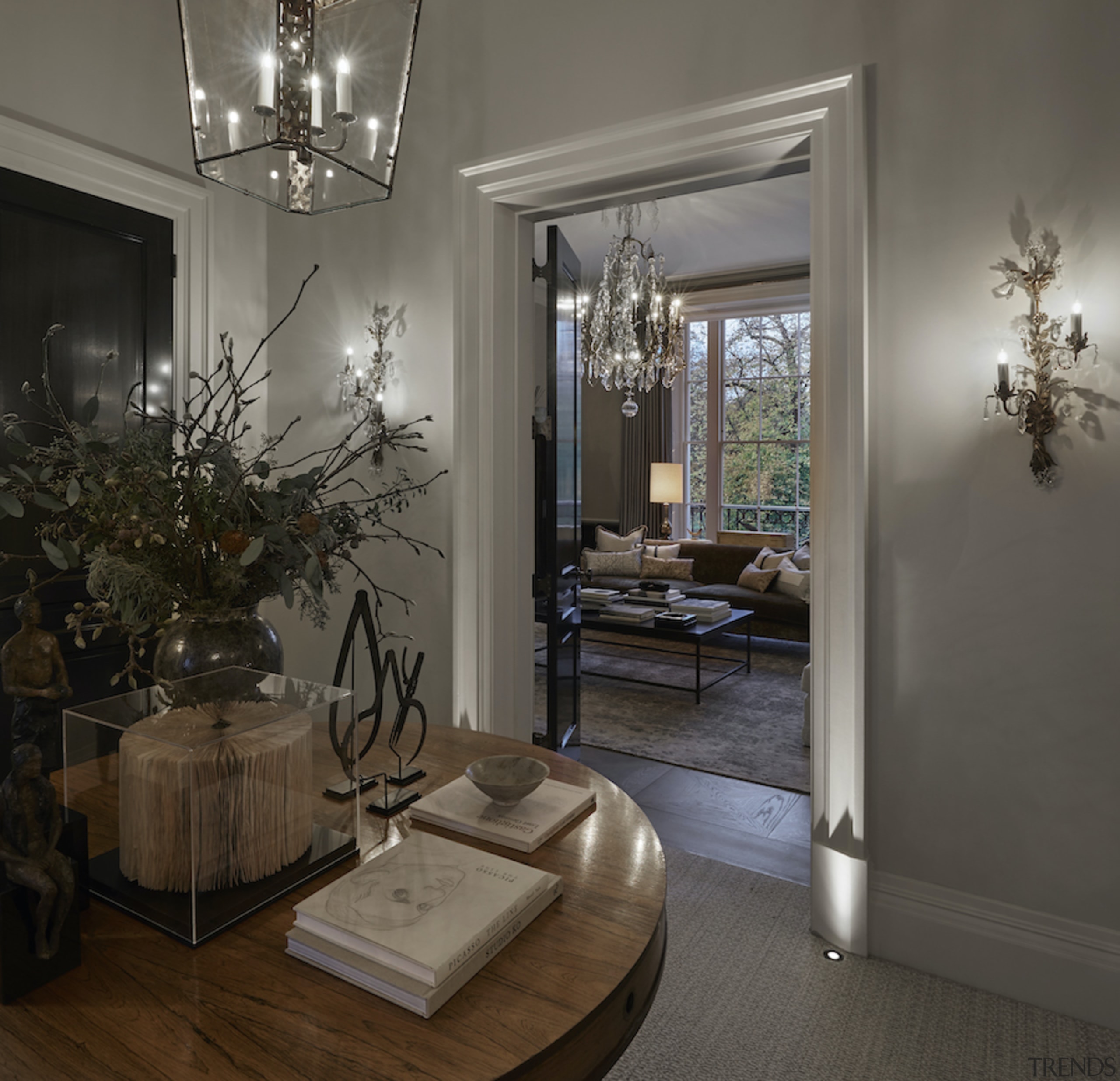 Louise Bradley Design Studio selected a muted colour 