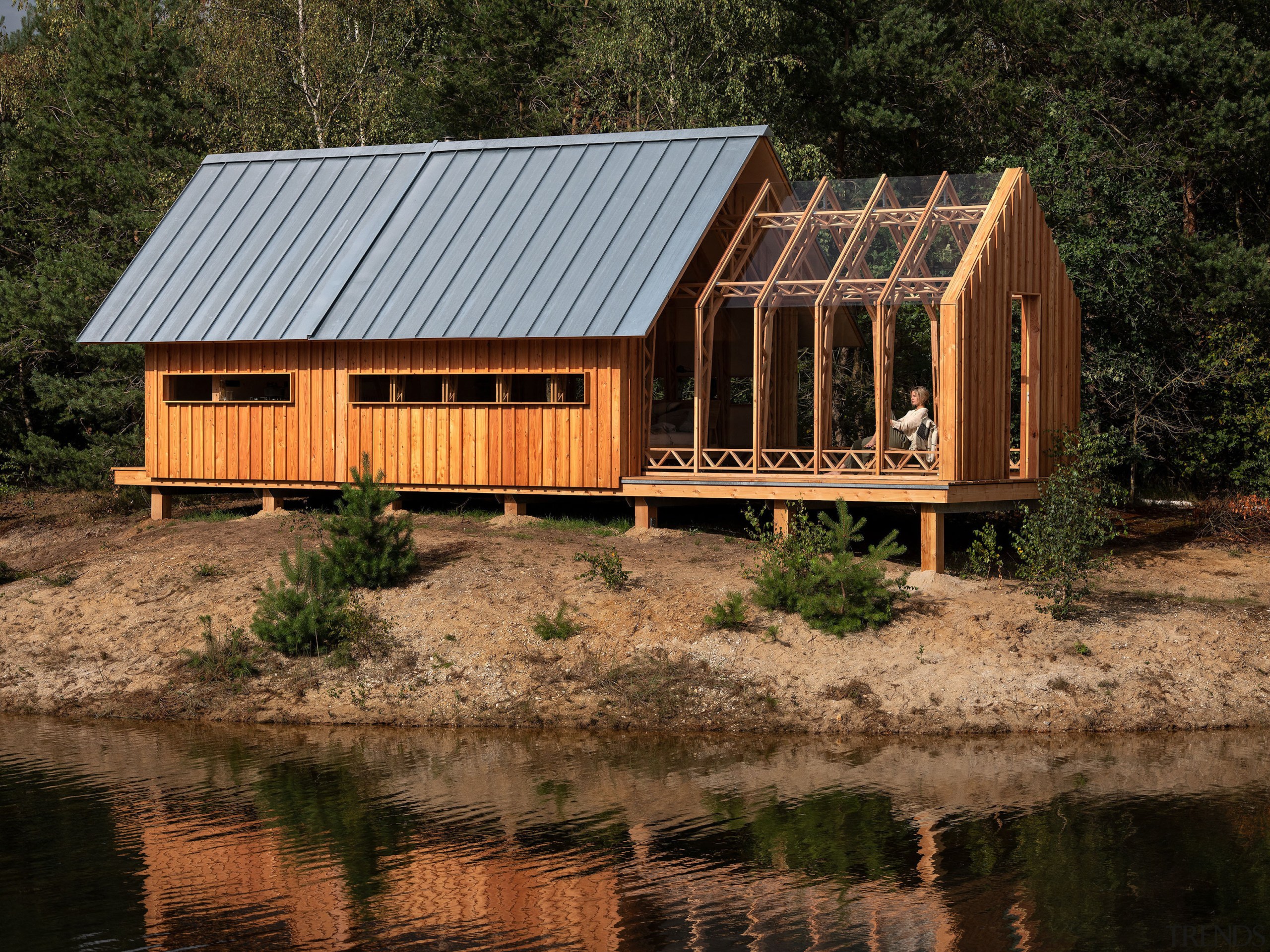 ANNA Stay is a reproducible cabin that can 