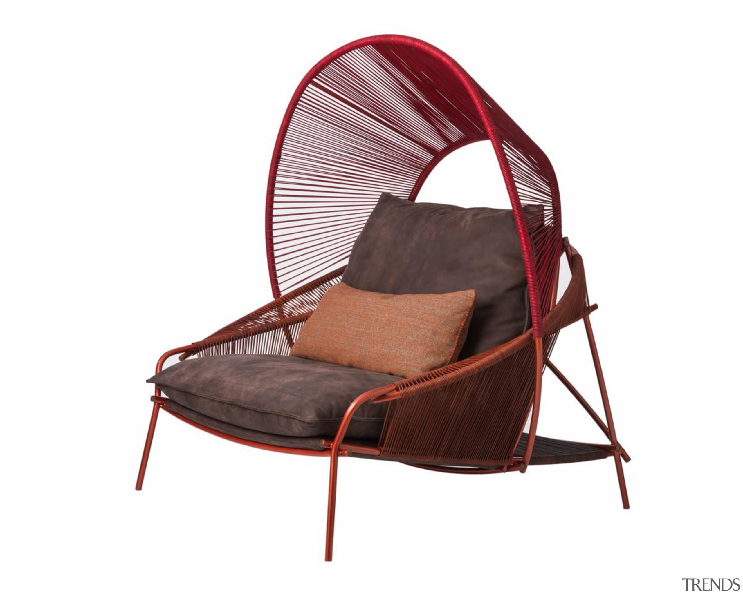 Stephen Burks and Roche Bobois collaborated on creating car seat cover, chair, furniture, product, white