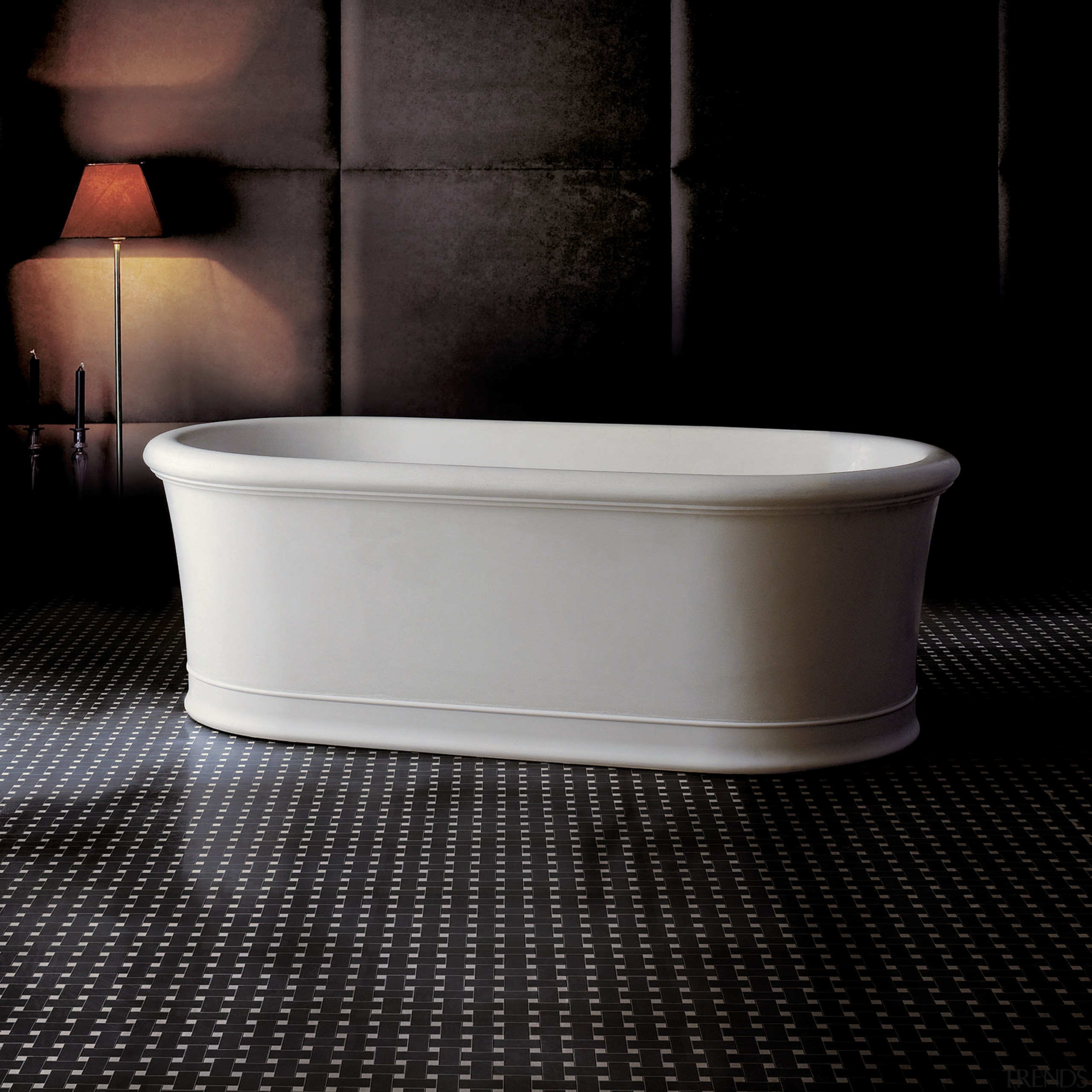 View of the bathroomware by Candana Designs - bathtub, ceramic, floor, plumbing fixture, product design, toilet seat, black