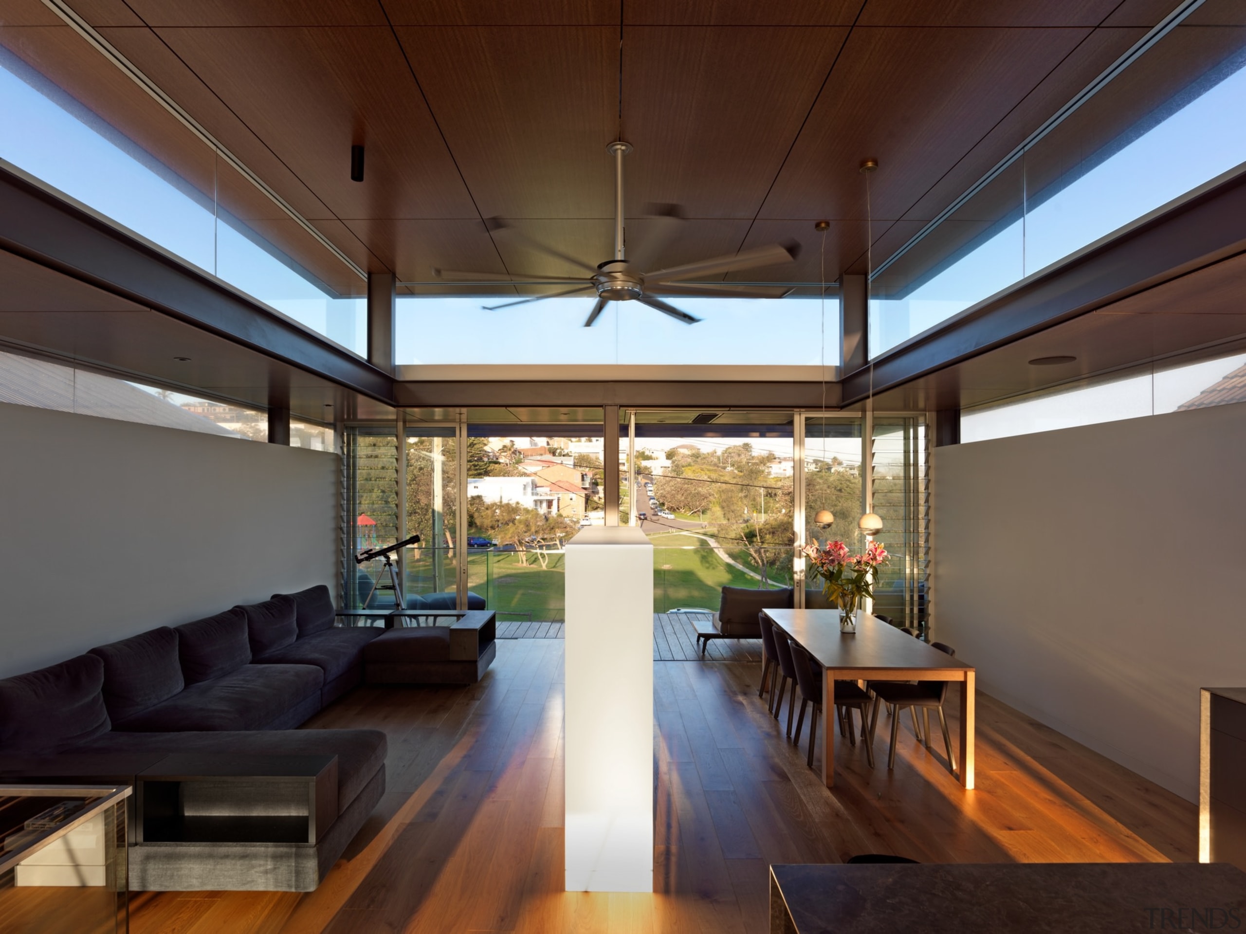 Roar Northcurlcurl House 20S - architecture | ceiling architecture, ceiling, daylighting, house, interior design, real estate, roof, brown