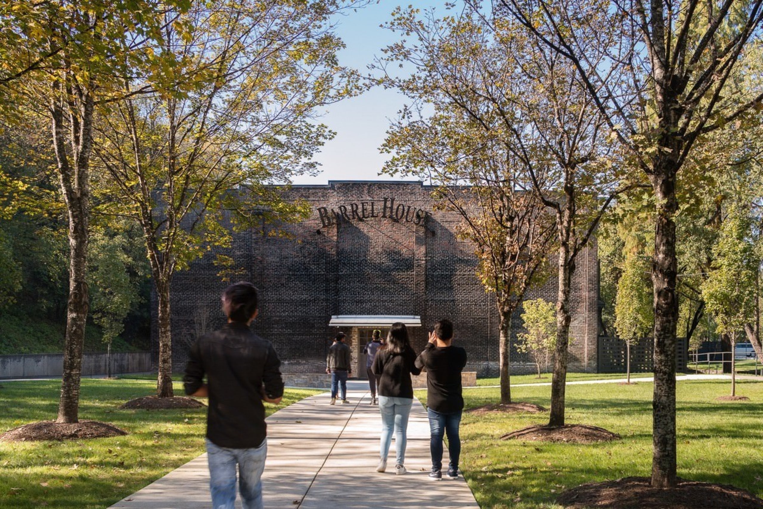 Barrel house - Barrel house - architecture | architecture, campus, park, pavilion, plant, public space, recreation, tree, brown