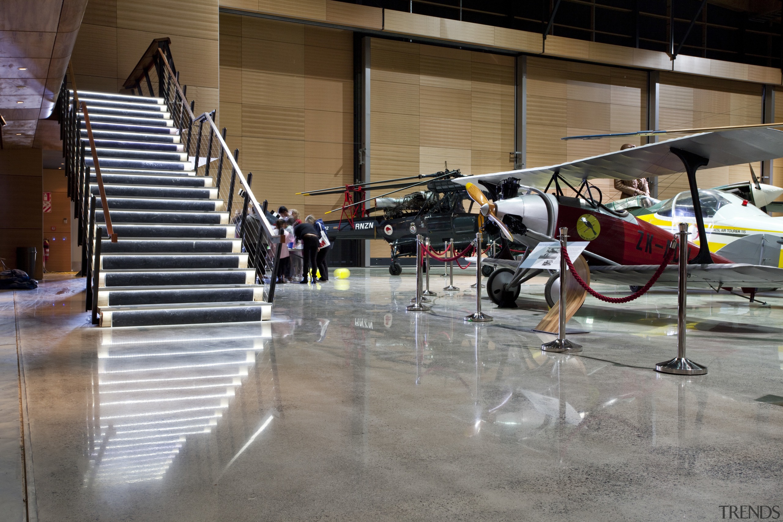 Solid Floors did the polished concrete floor for gray